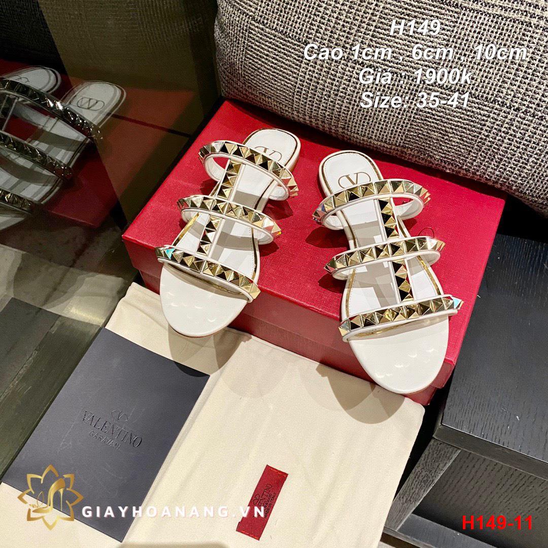 H149-11 Valentino sandal cao 1cm , 6cm , 10cm siêu cấp