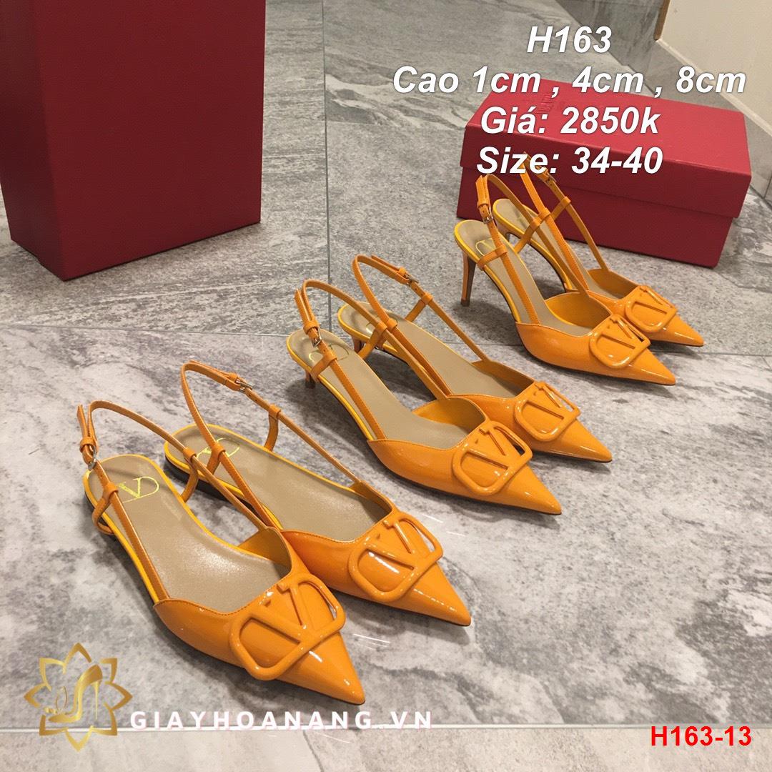 H163-13 Valentino sandal cao 1cm , 4cm , 8cm  siêu cấp