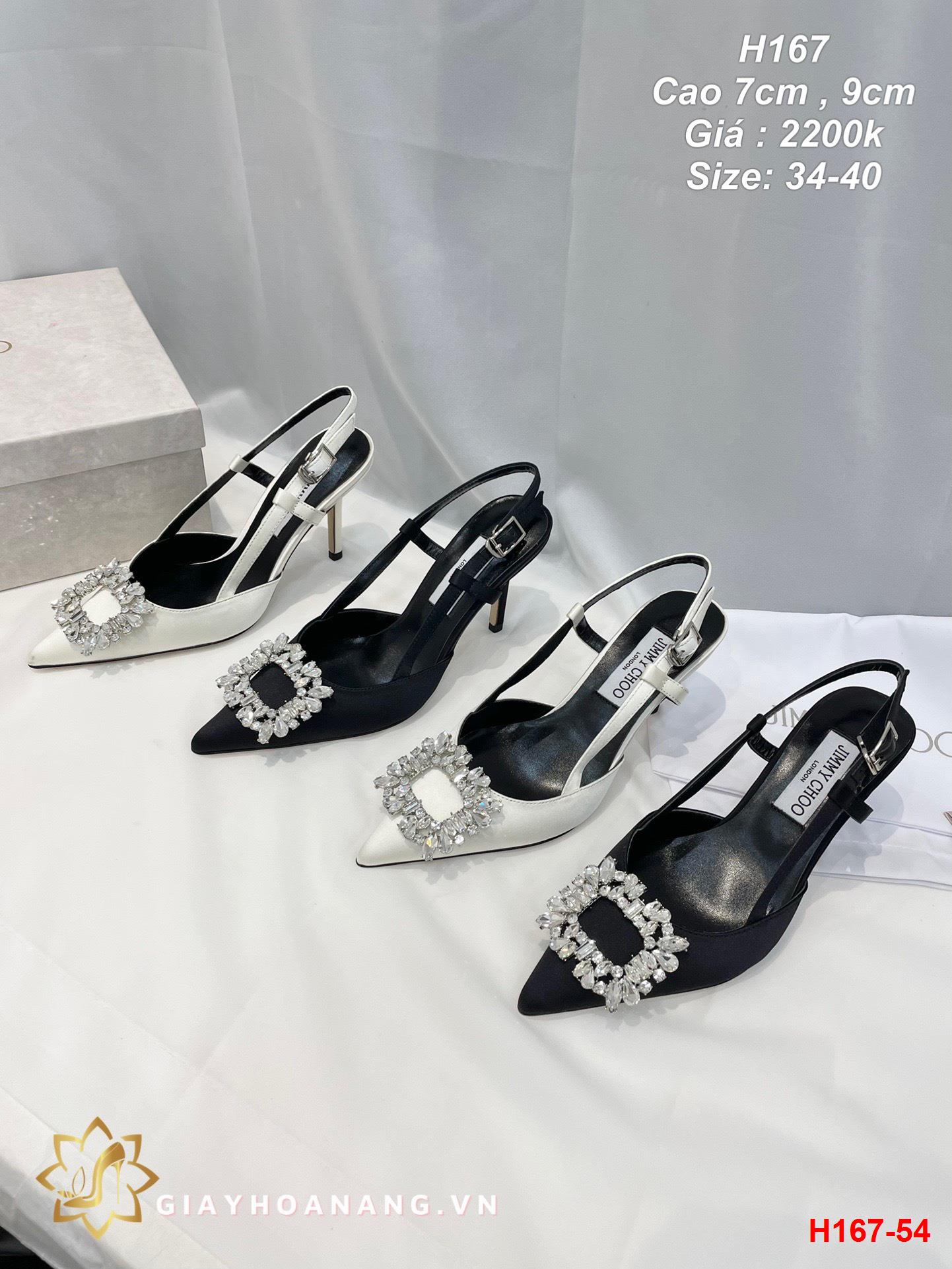 H167-54 Jimmy Choo sandal cao 7cm , 9cm siêu cấp