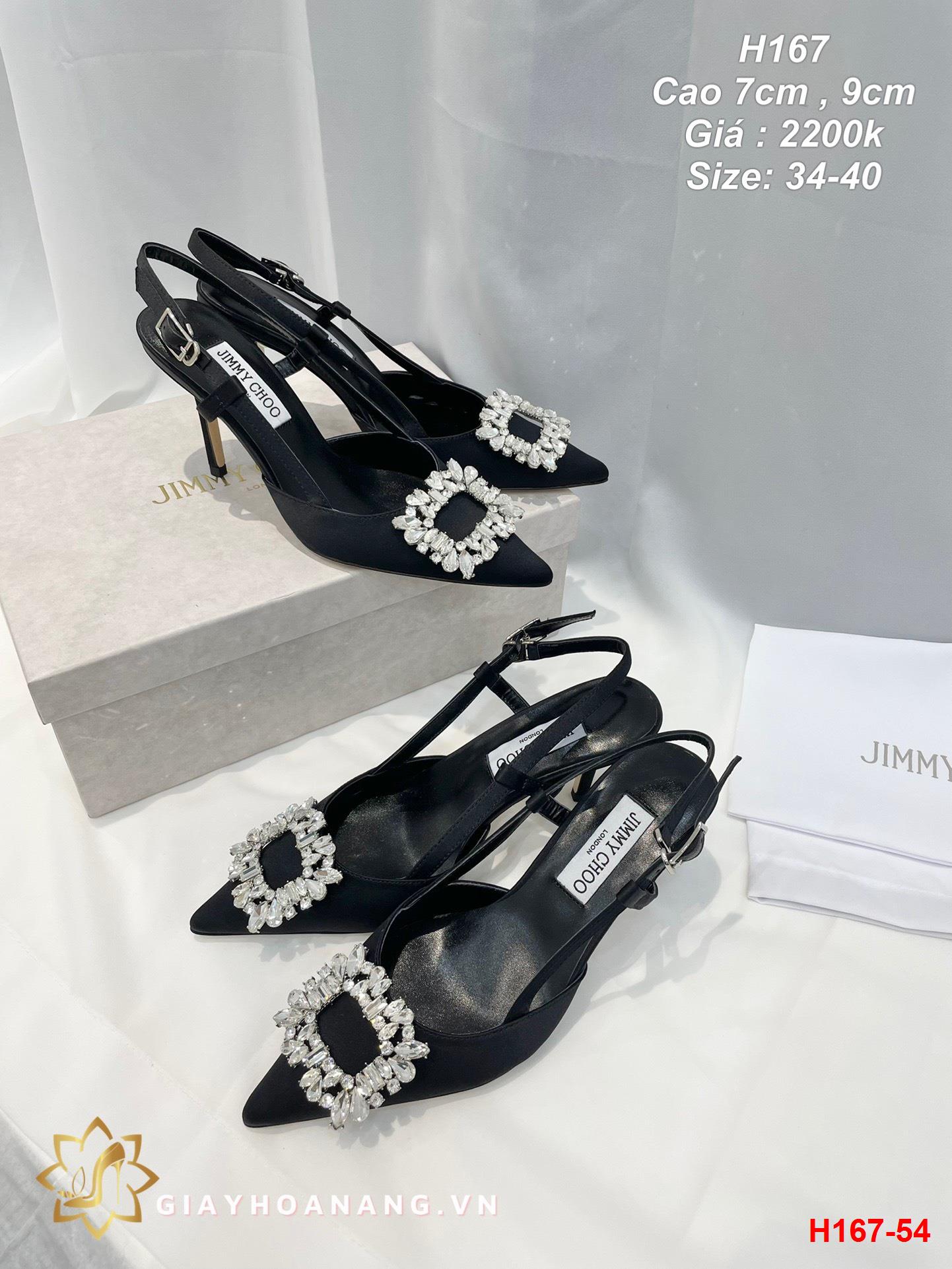 H167-54 Jimmy Choo sandal cao 7cm , 9cm siêu cấp