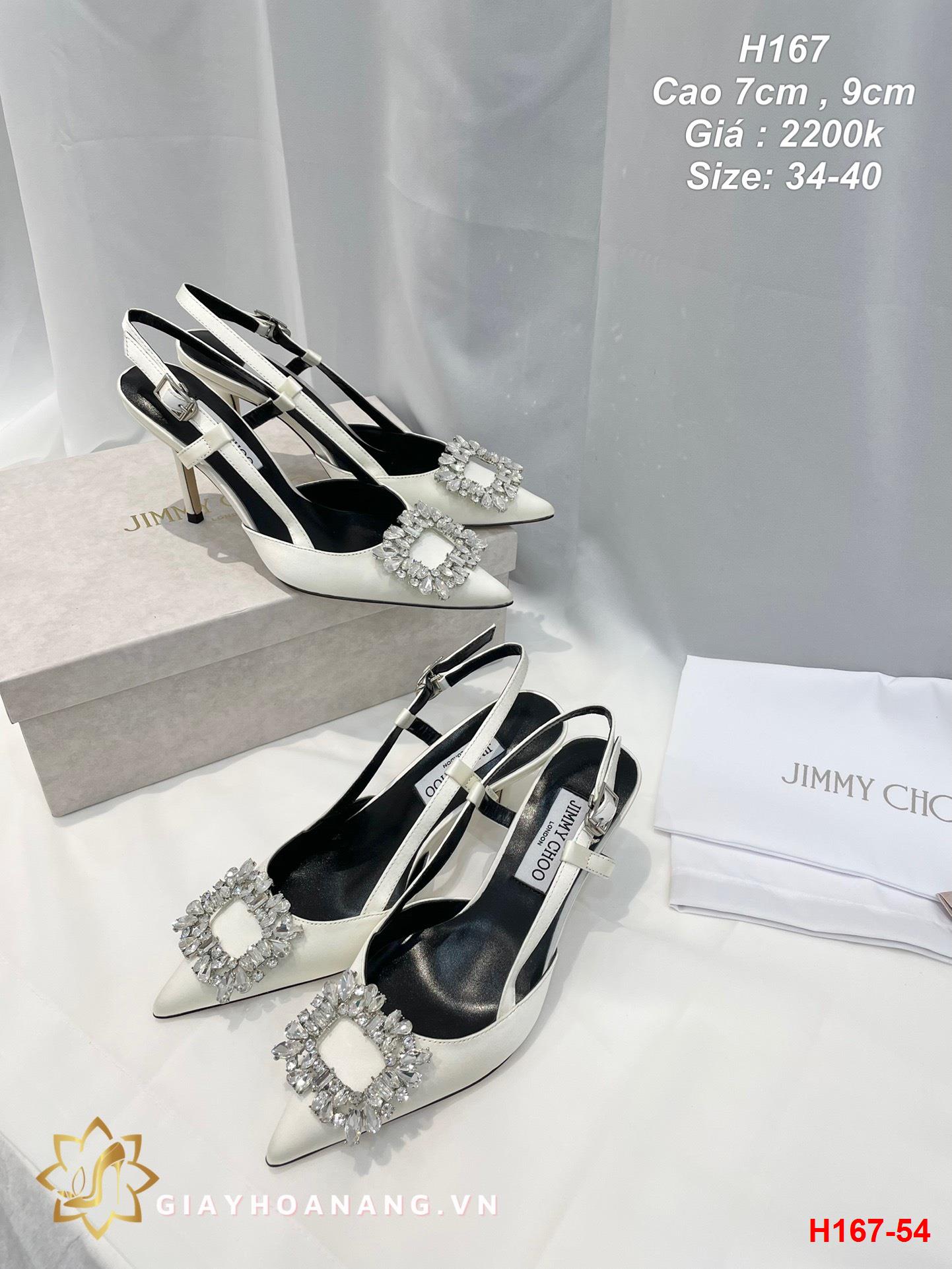 H167-54 Jimmy Choo sandal cao 7cm , 9cm siêu cấp