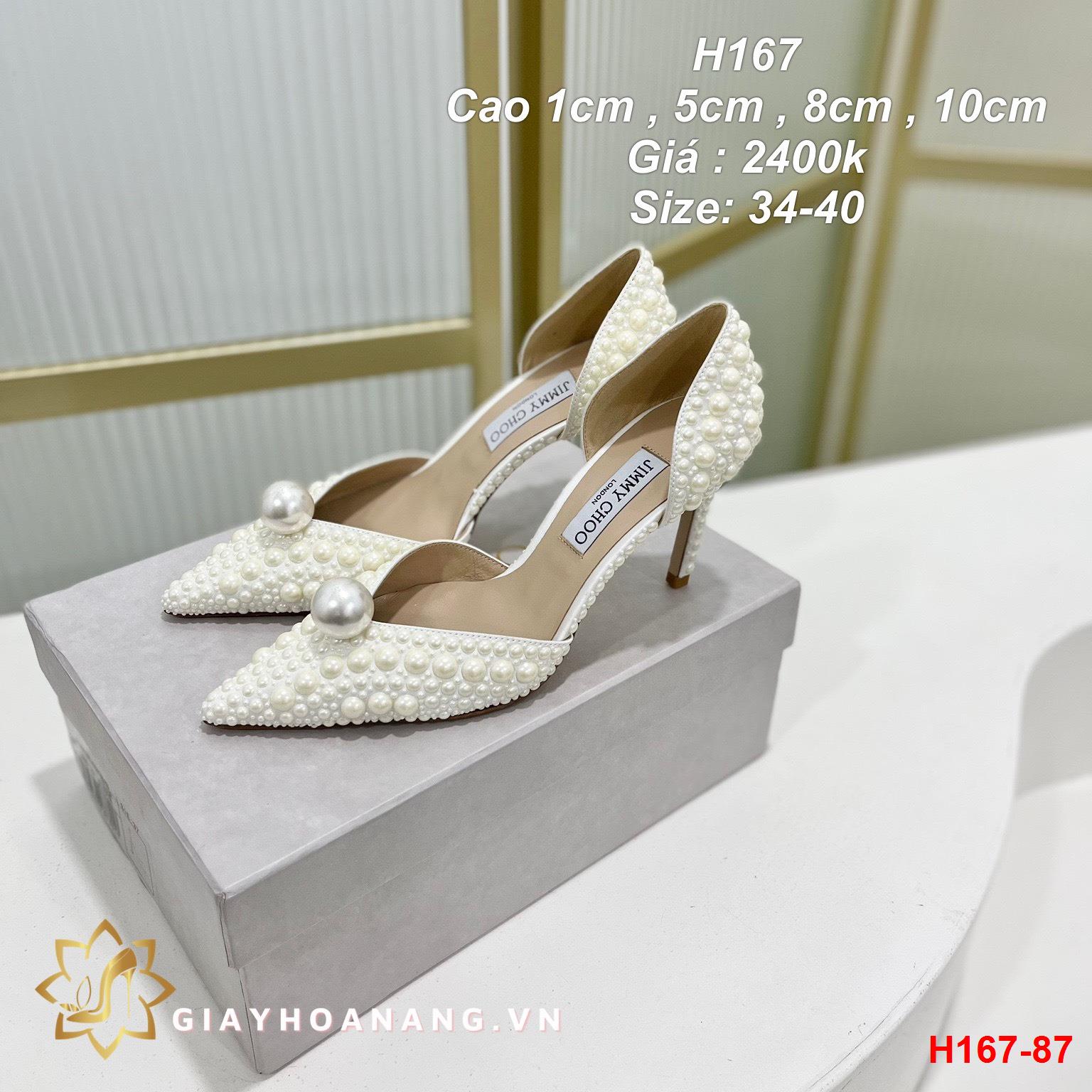 H167-87 Jimmy Choo giày cao 1cm , 5cm , 8cm , 10cm siêu cấp