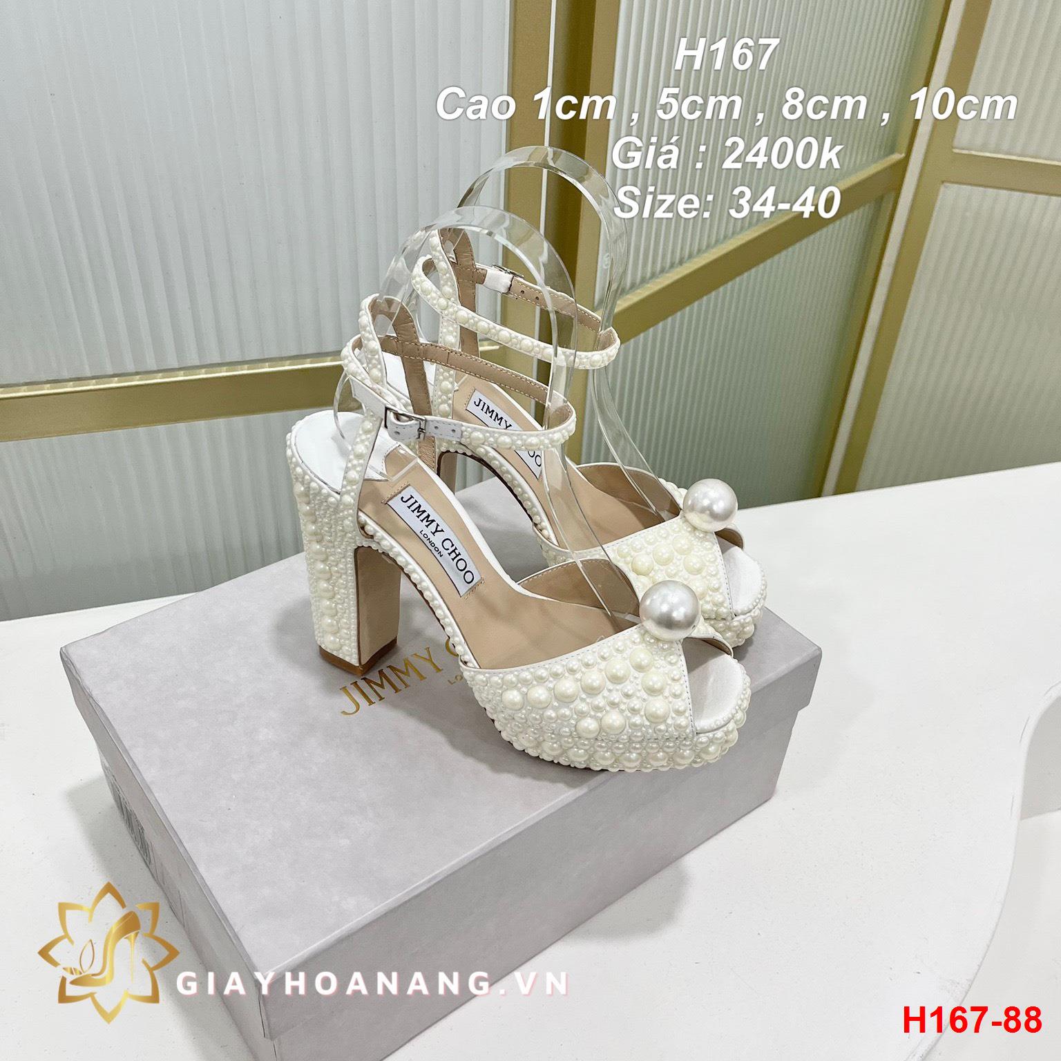 H167-88 Jimmy Choo sandal cao 1cm , 5cm , 8cm , 10cm siêu cấp