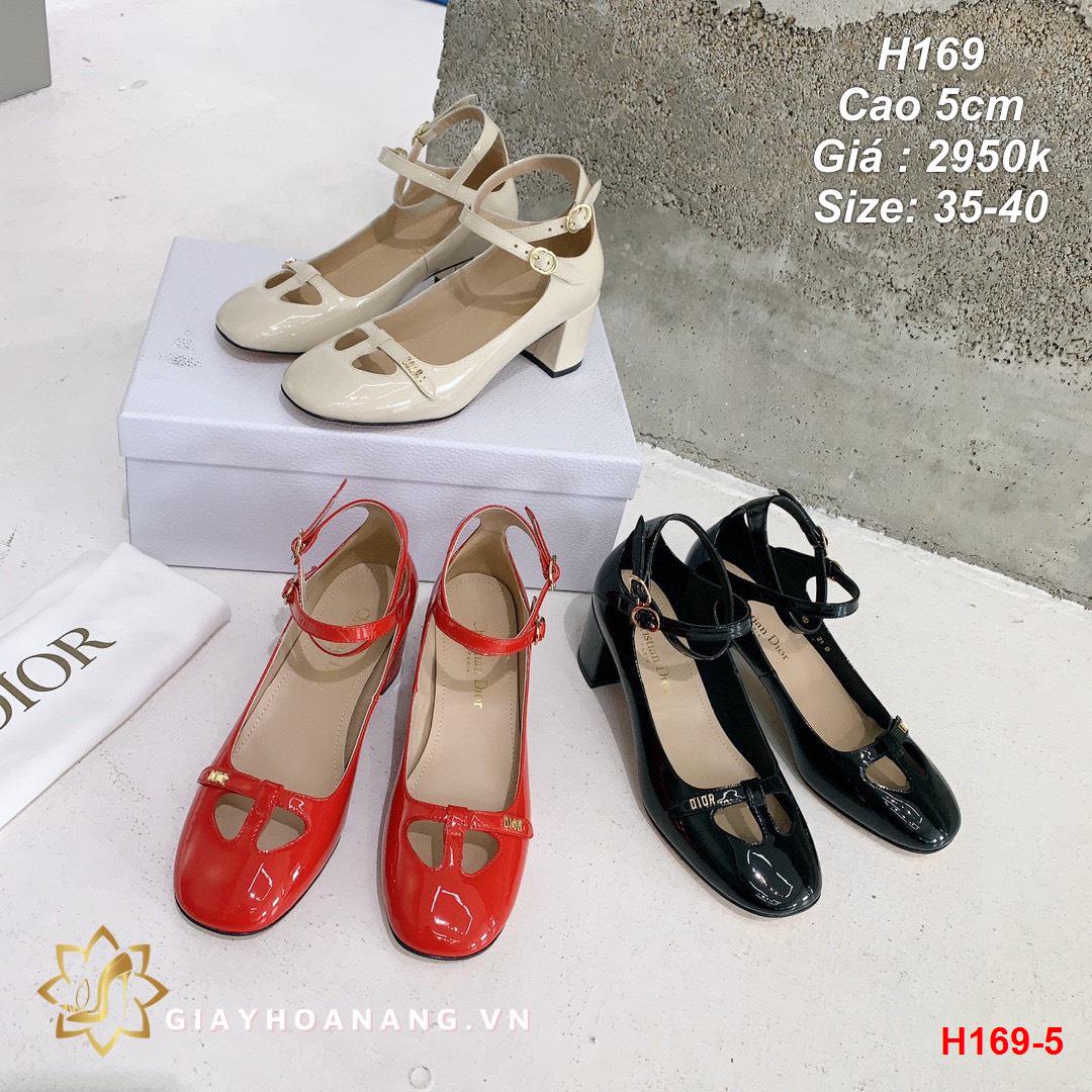 H169-5 Dior sandal cao 5cm siêu cấp