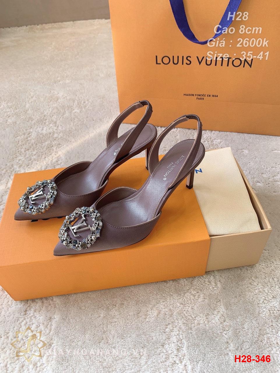 H28-346 Louis Vuitton sandal cao 8cm siêu cấp