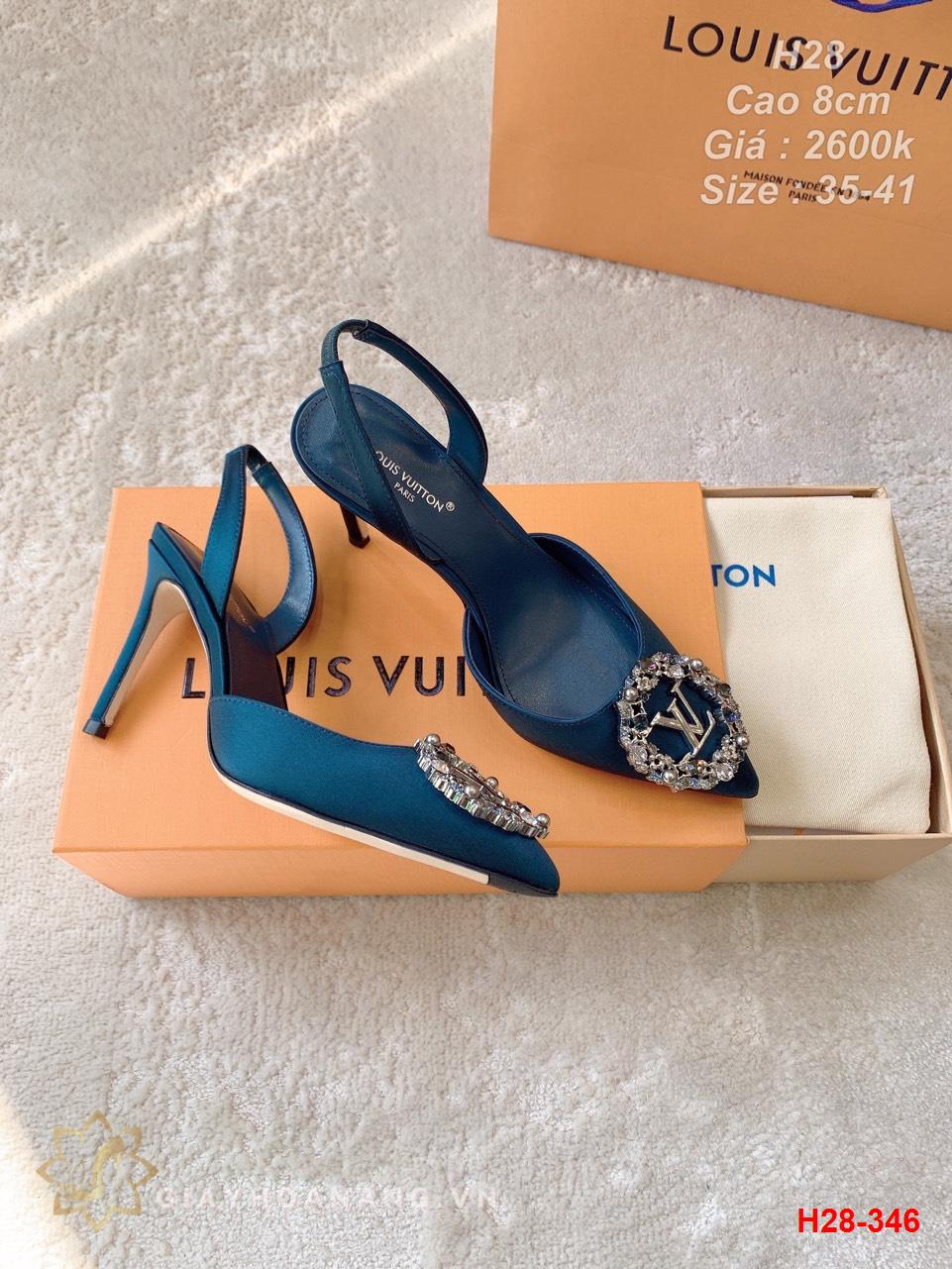 H28-346 Louis Vuitton sandal cao 8cm siêu cấp