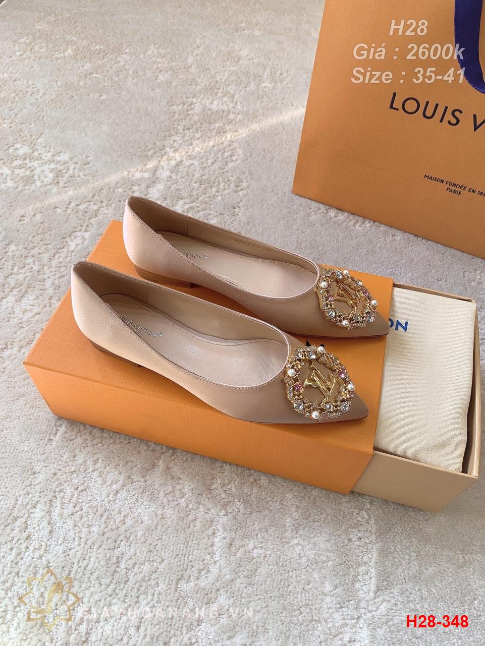 H28-348 Louis Vuitton giày bệt siêu cấp