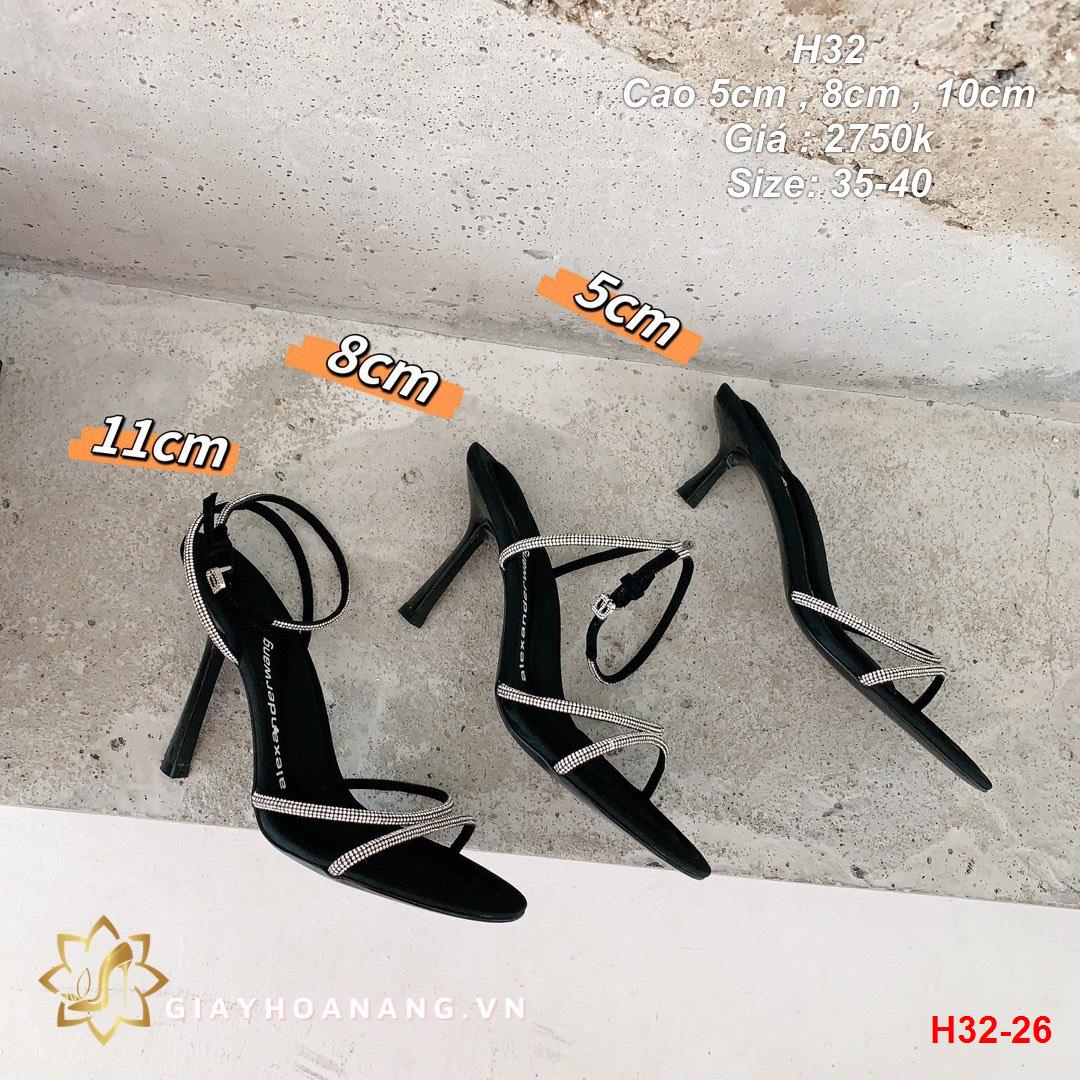 H32-26 Alexander Wang sandal cao 5cm , 8cm , 10cm siêu cấp
