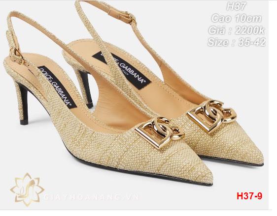 H37-9 Dolce & Gabbana giày cao 10cm siêu cấp
