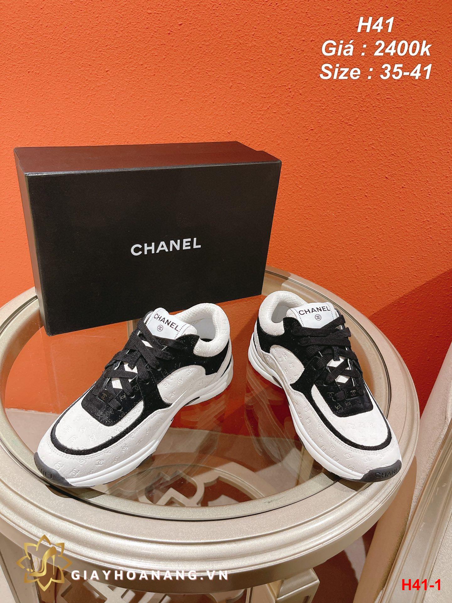 H41-1 Chanel giày thể thao siêu cấp