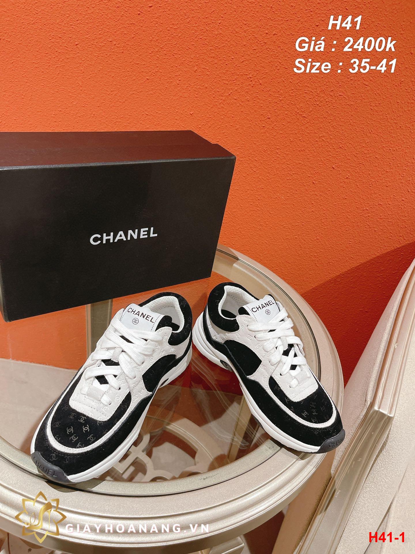 H41-1 Chanel giày thể thao siêu cấp