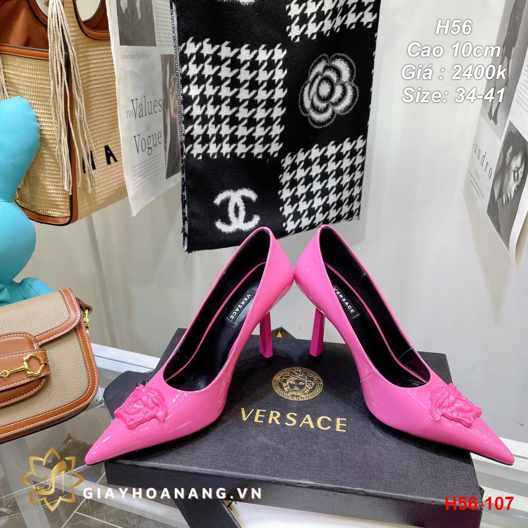 H56-107 Versace giày cao 10cm siêu cấp