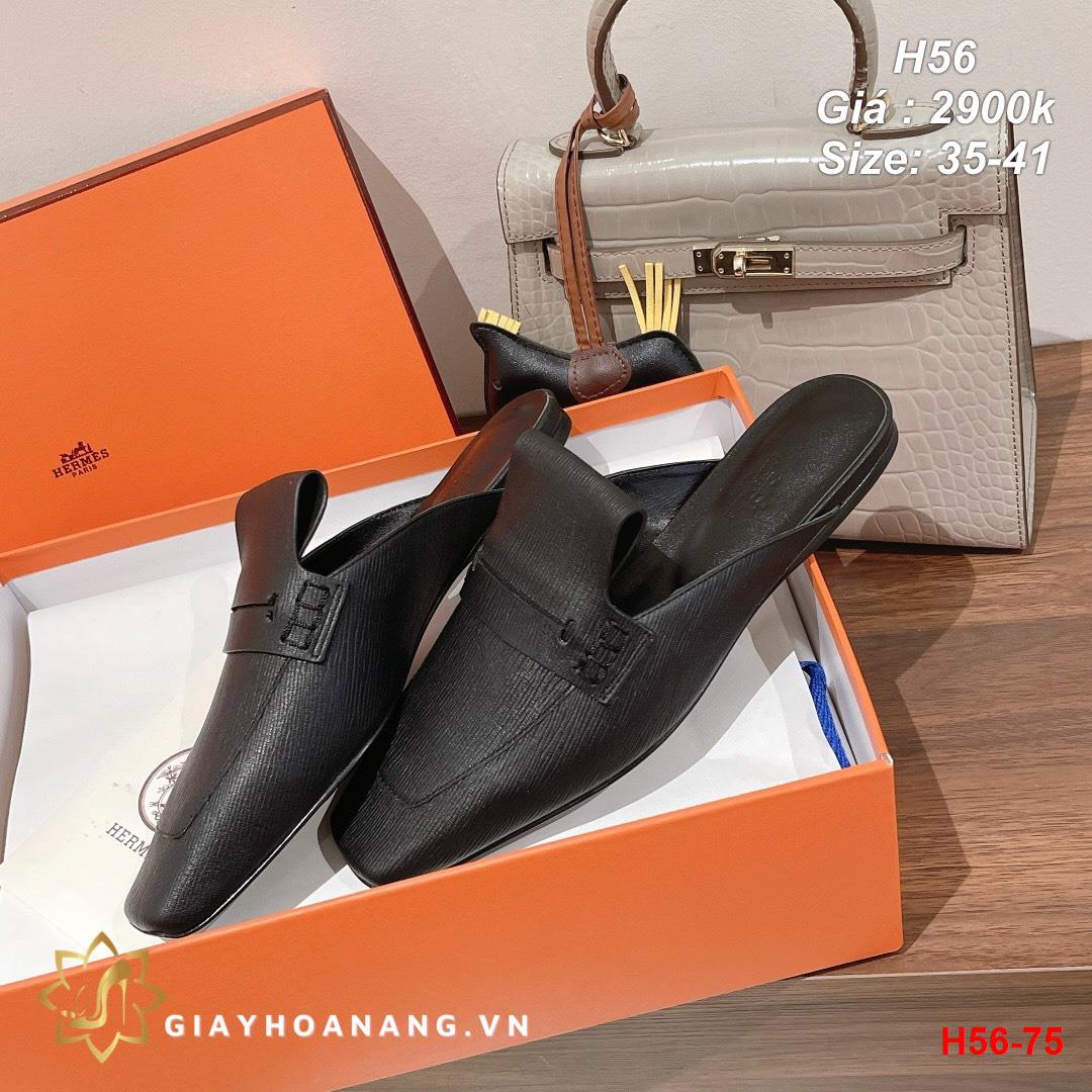 H56-75 Hermes dép sục siêu cấp