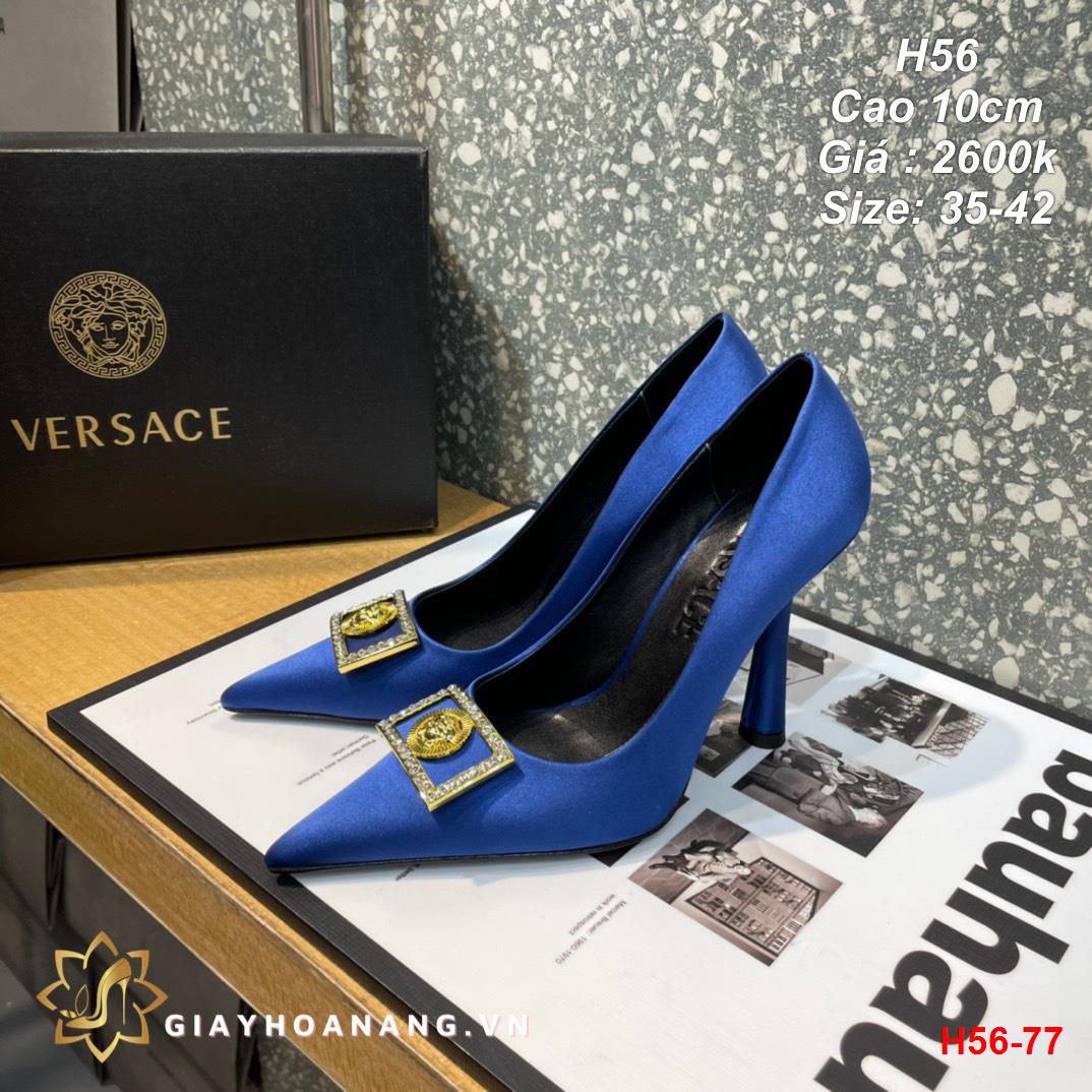 H56-77 Versace giày cao 10cm siêu cấp