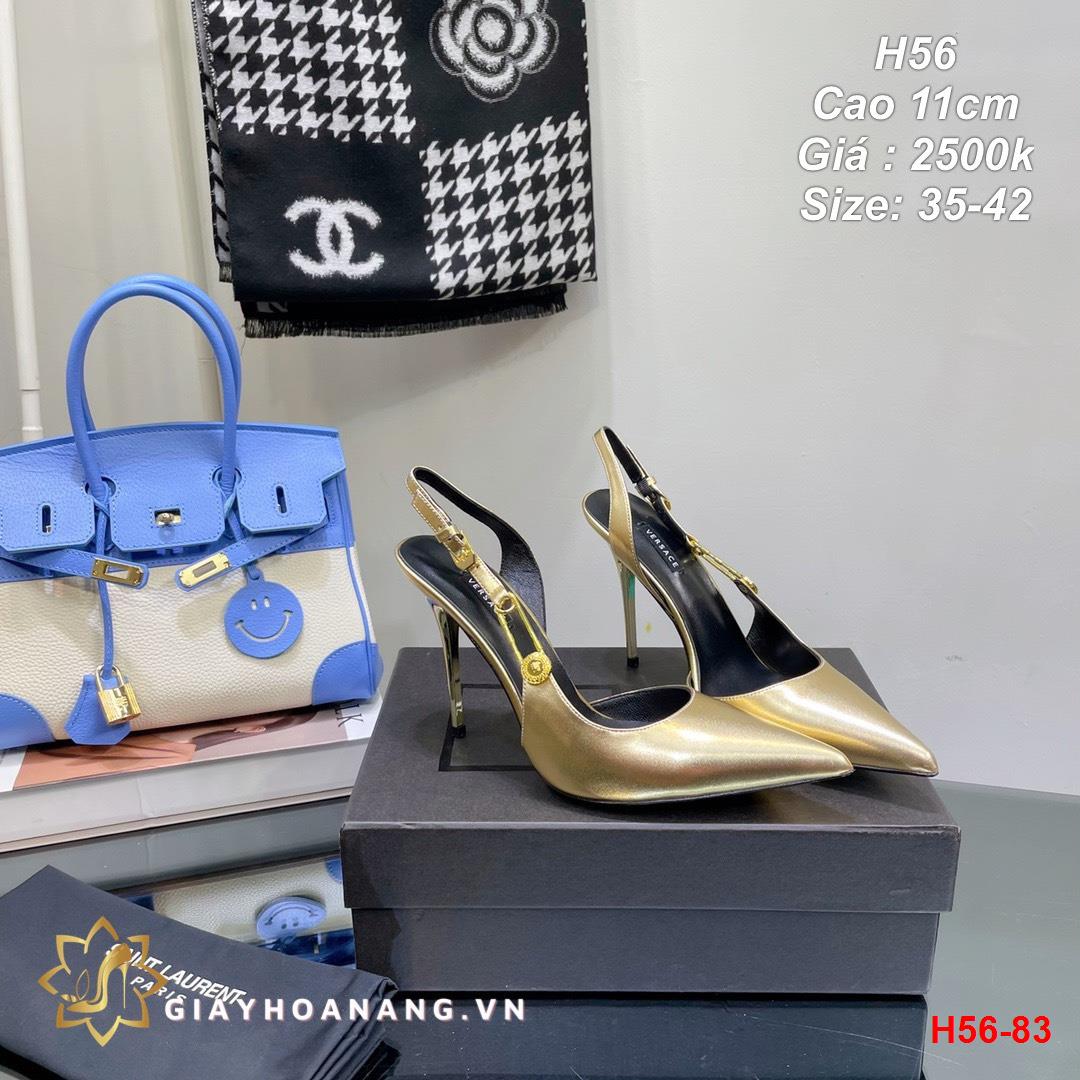 H56-83 Versace sandal cao 11cm siêu cấp