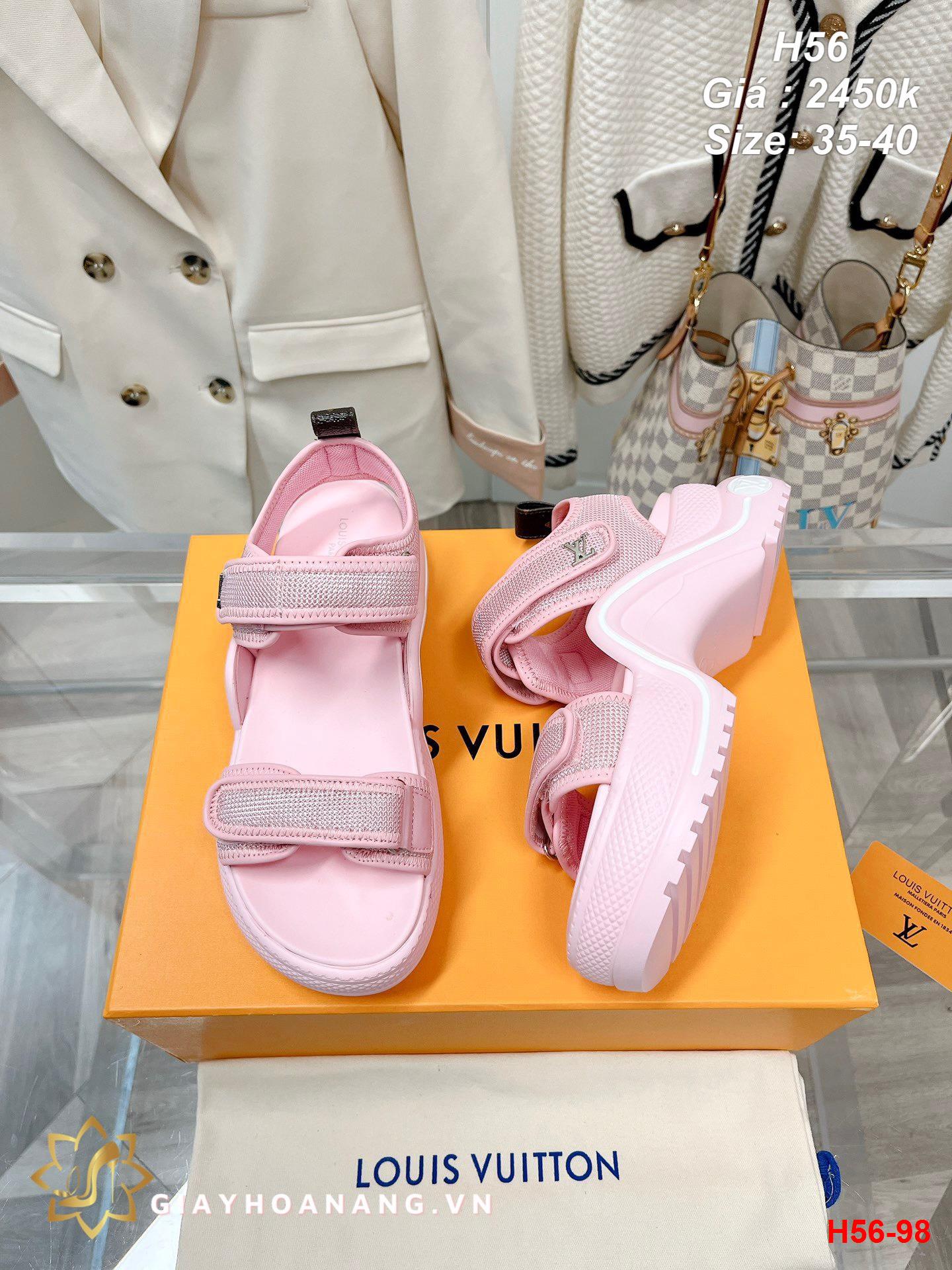 H56-98 Louis Vuitton sandal siêu cấp