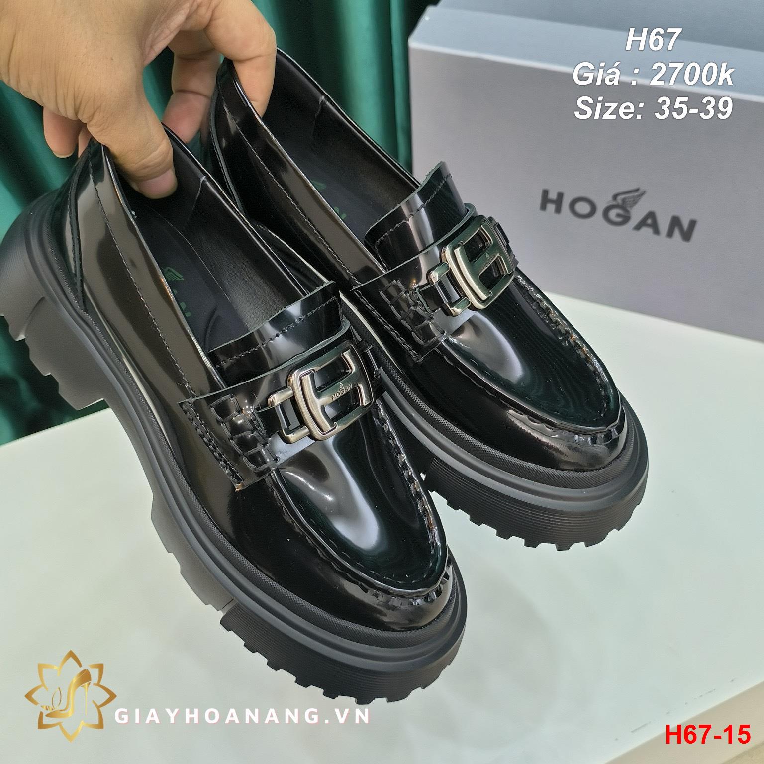 H67-15 Hogan giày thể thao siêu cấp