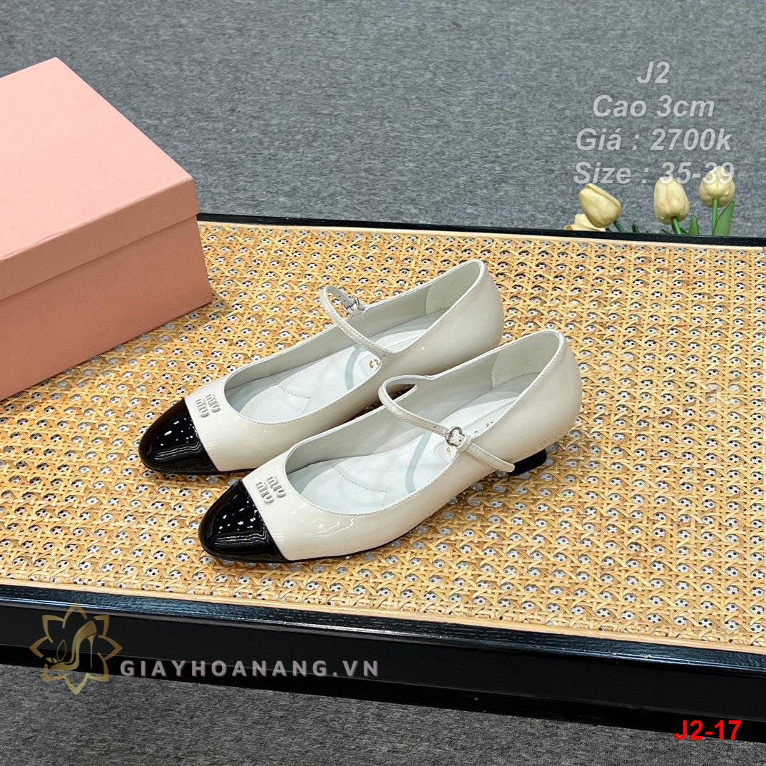 J2-17 Miu Miu giày cao 3cm siêu cấp