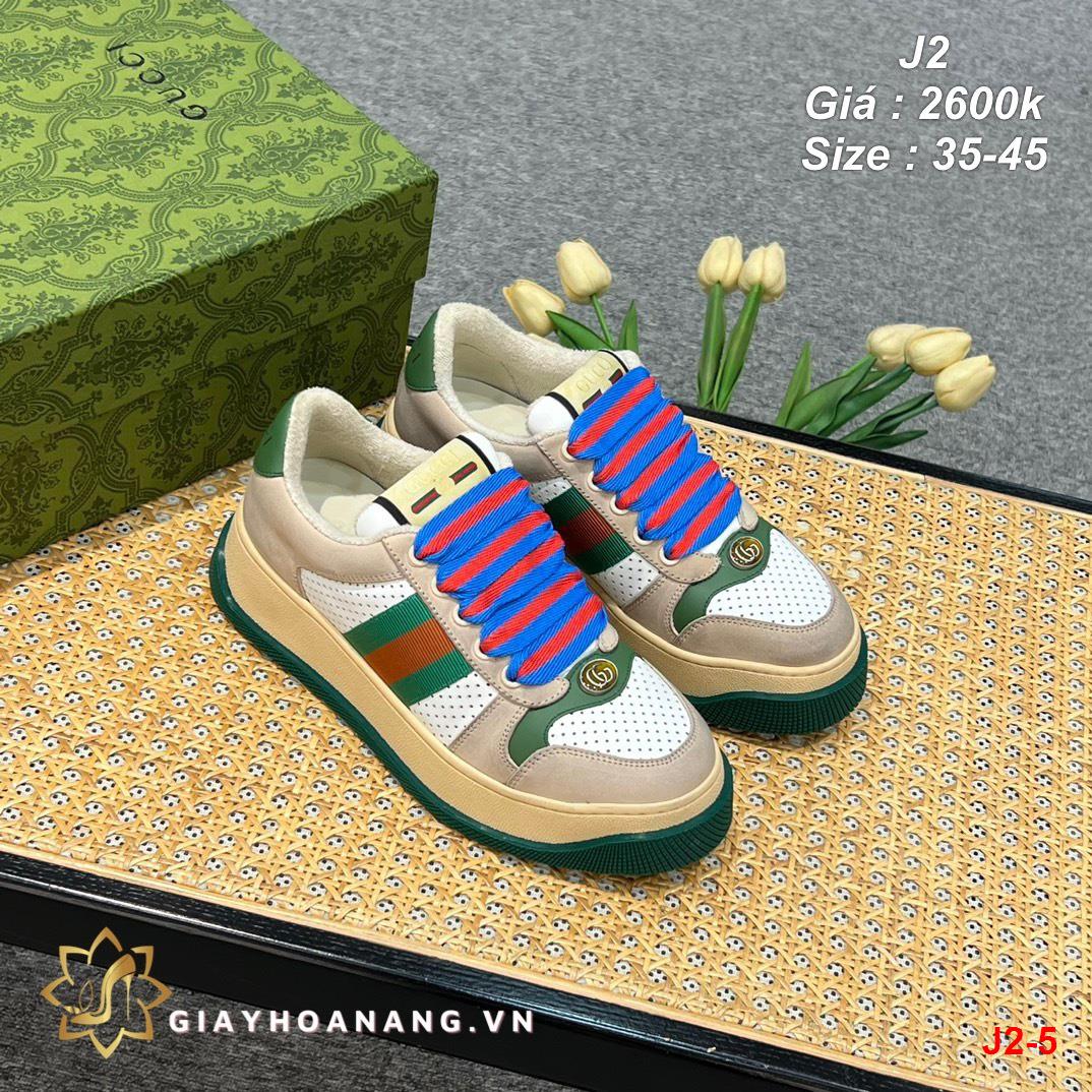 J2-5 Gucci giày thể thao siêu cấp