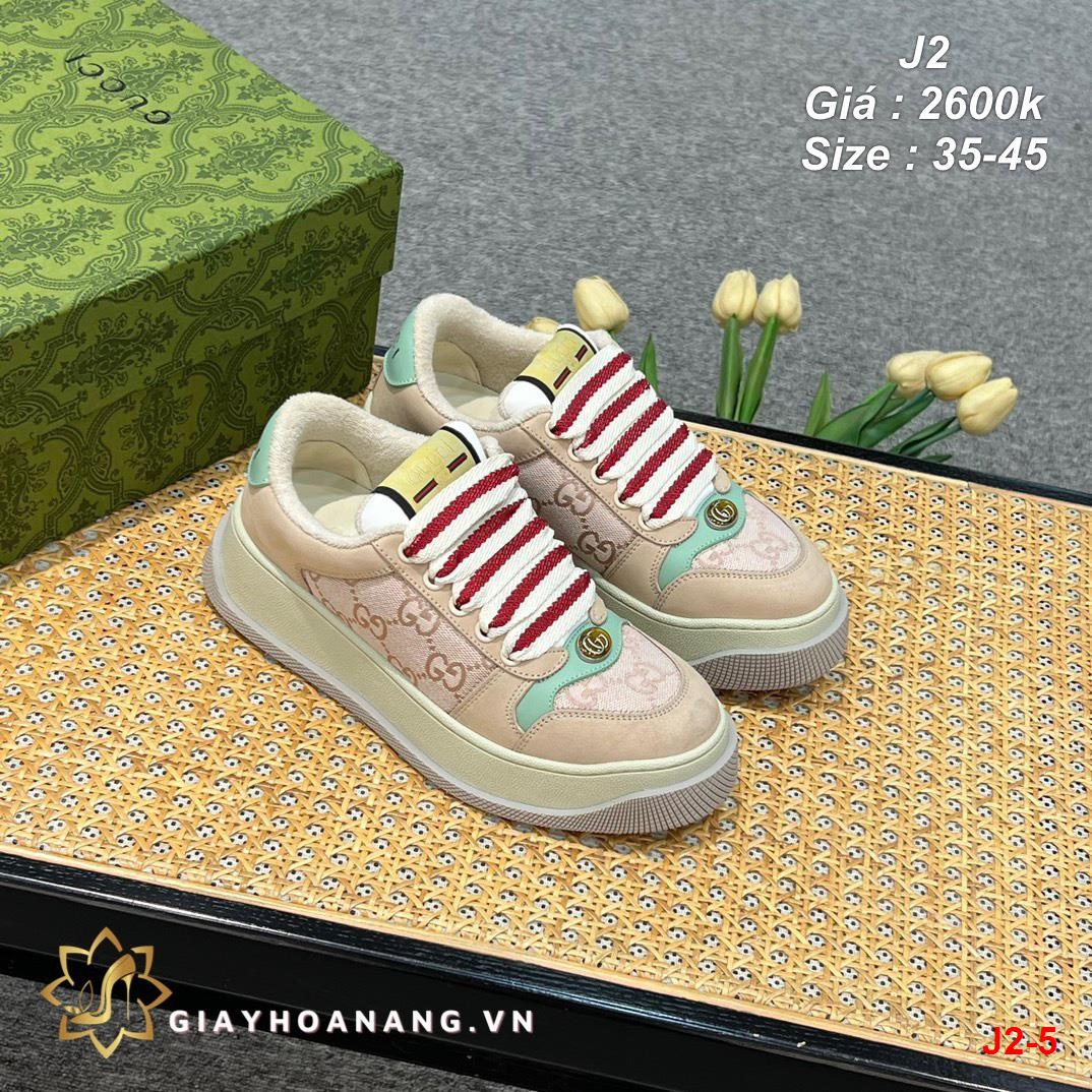 J2-5 Gucci giày thể thao siêu cấp