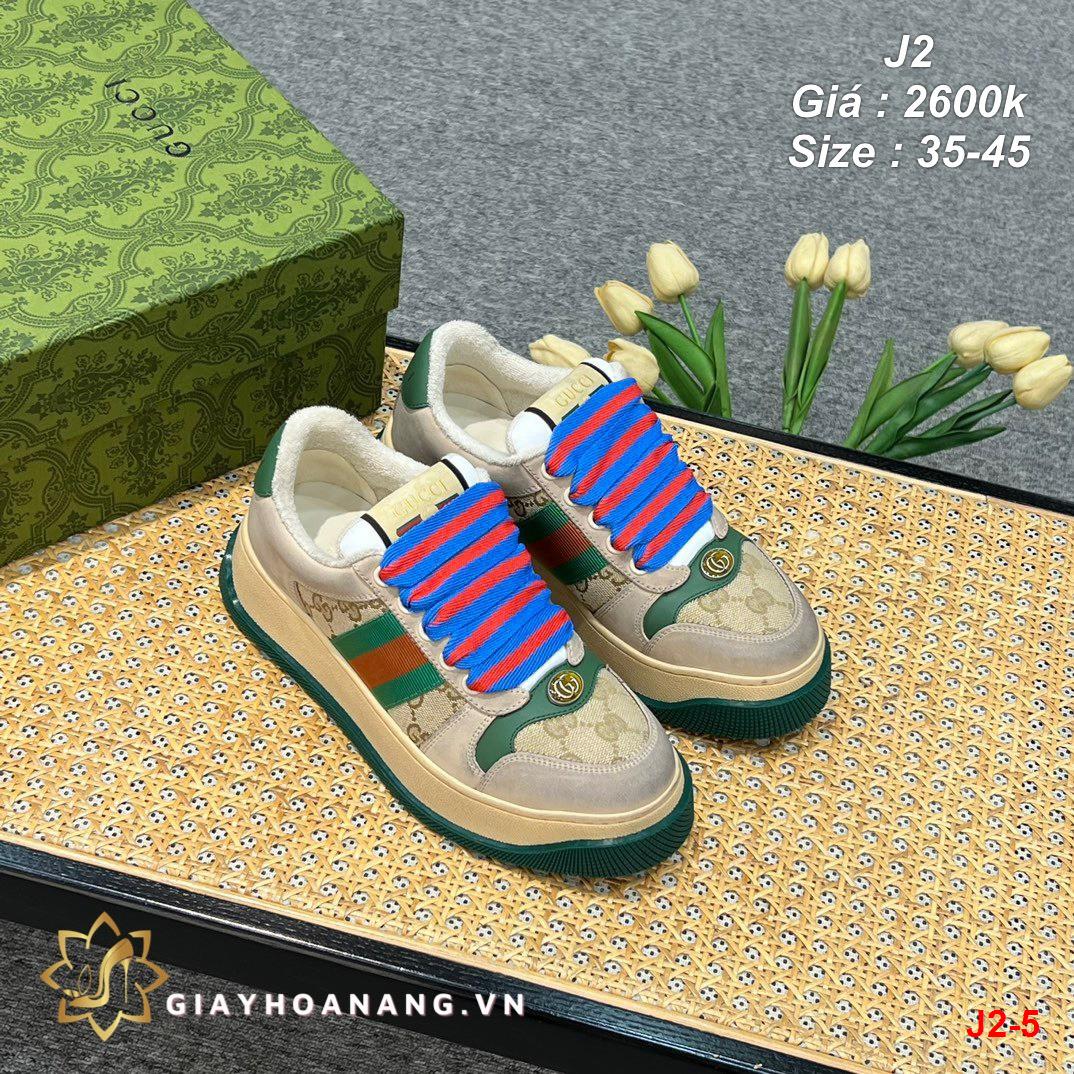 J2-5 Gucci giày thể thao siêu cấp