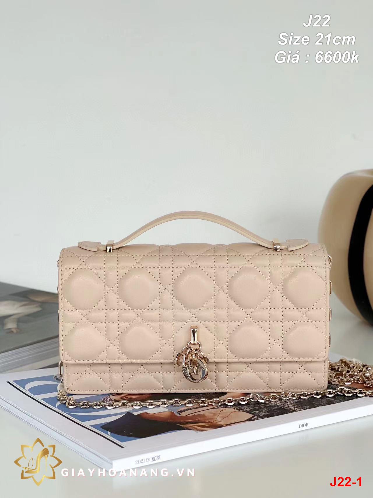 J22-1 Dior túi size 21cm siêu cấp