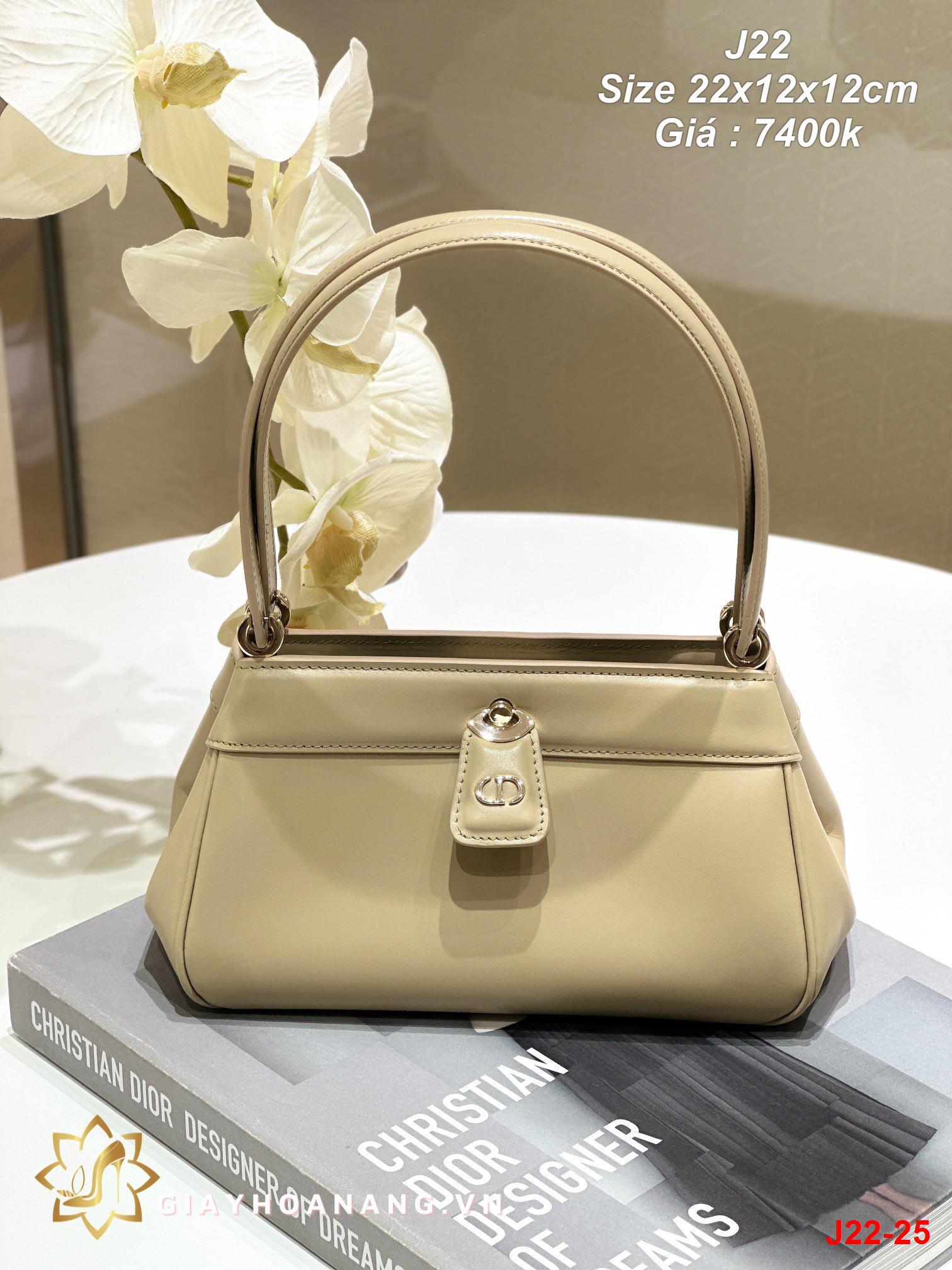 J22-25 Dior túi size 22cm siêu cấp