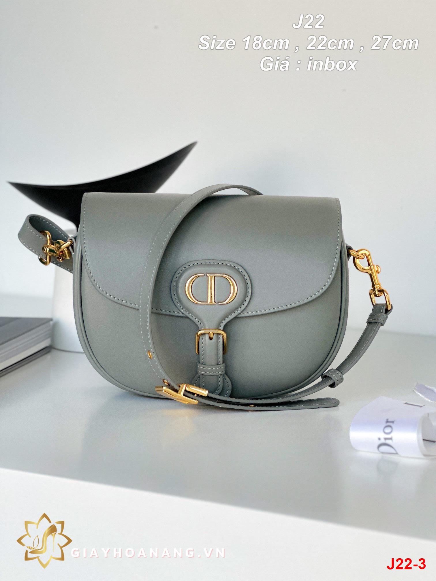 J22-3 Dior túi size 18cm , 22cm , 27cm siêu cấp