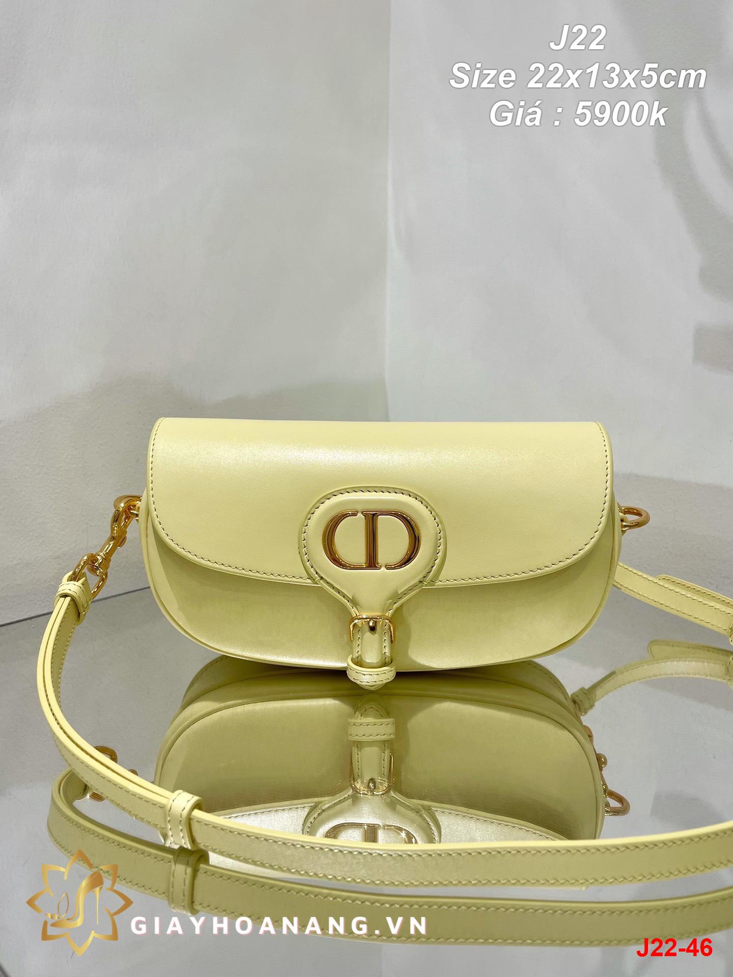 J22-46 Dior túi size 22cm siêu cấp