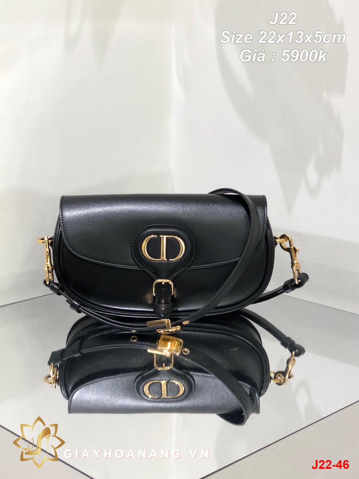 J22-46 Dior túi size 22cm siêu cấp