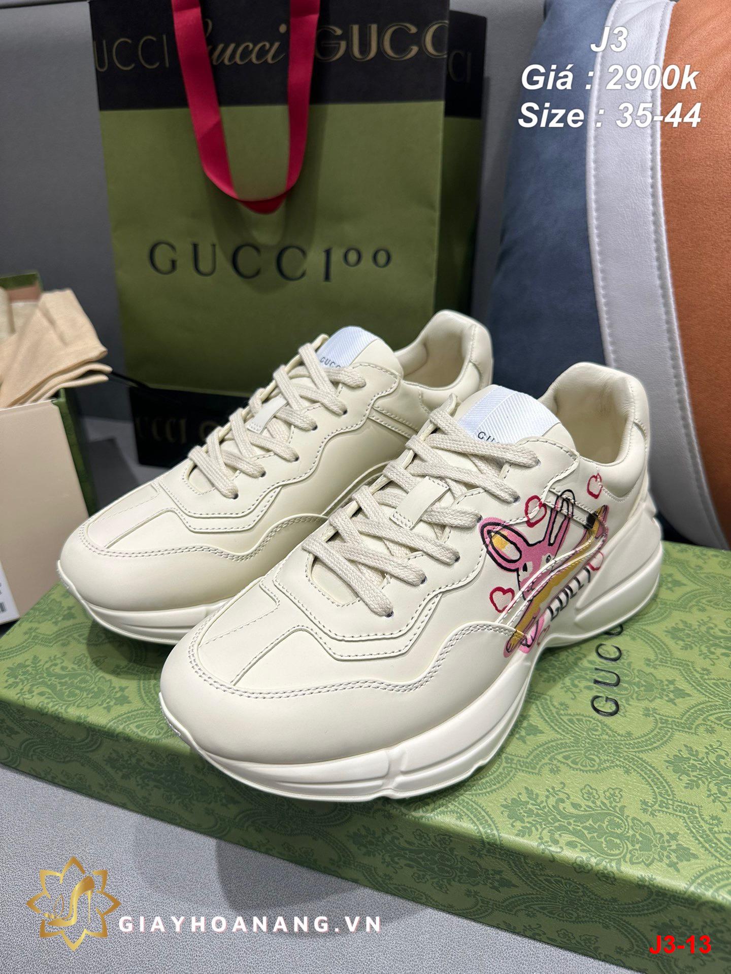 J3-13 Gucci giày thể thao siêu cấp