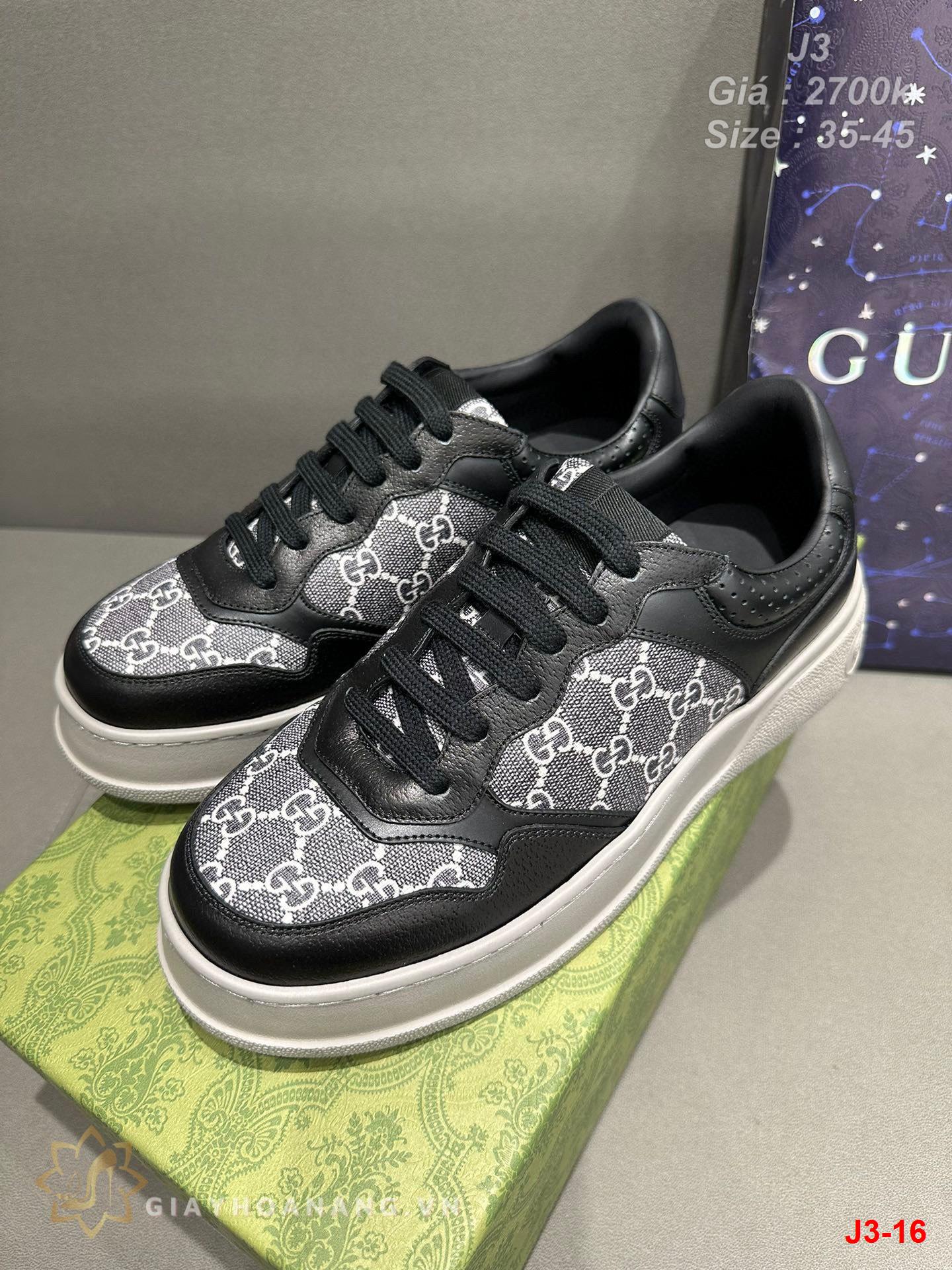 J3-16 Gucci giày thể thao siêu cấp