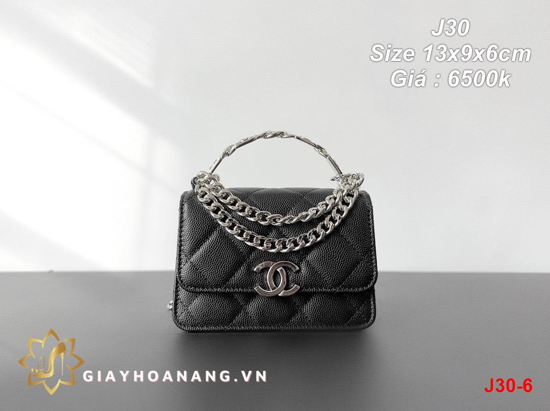 J30-6 Chanel túi size 13cm siêu cấp