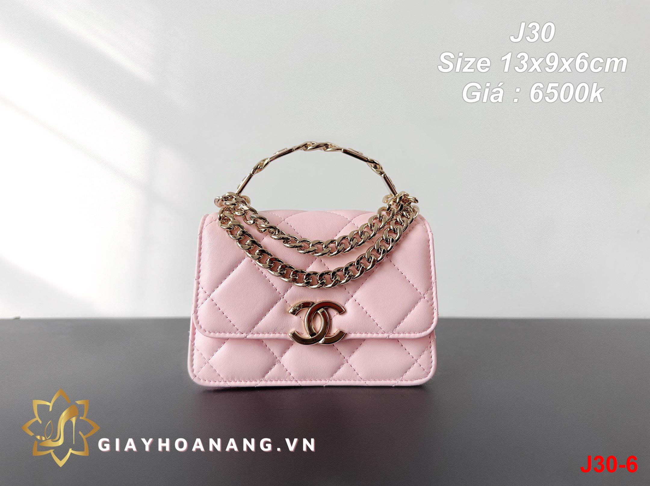 J30-6 Chanel túi size 13cm siêu cấp