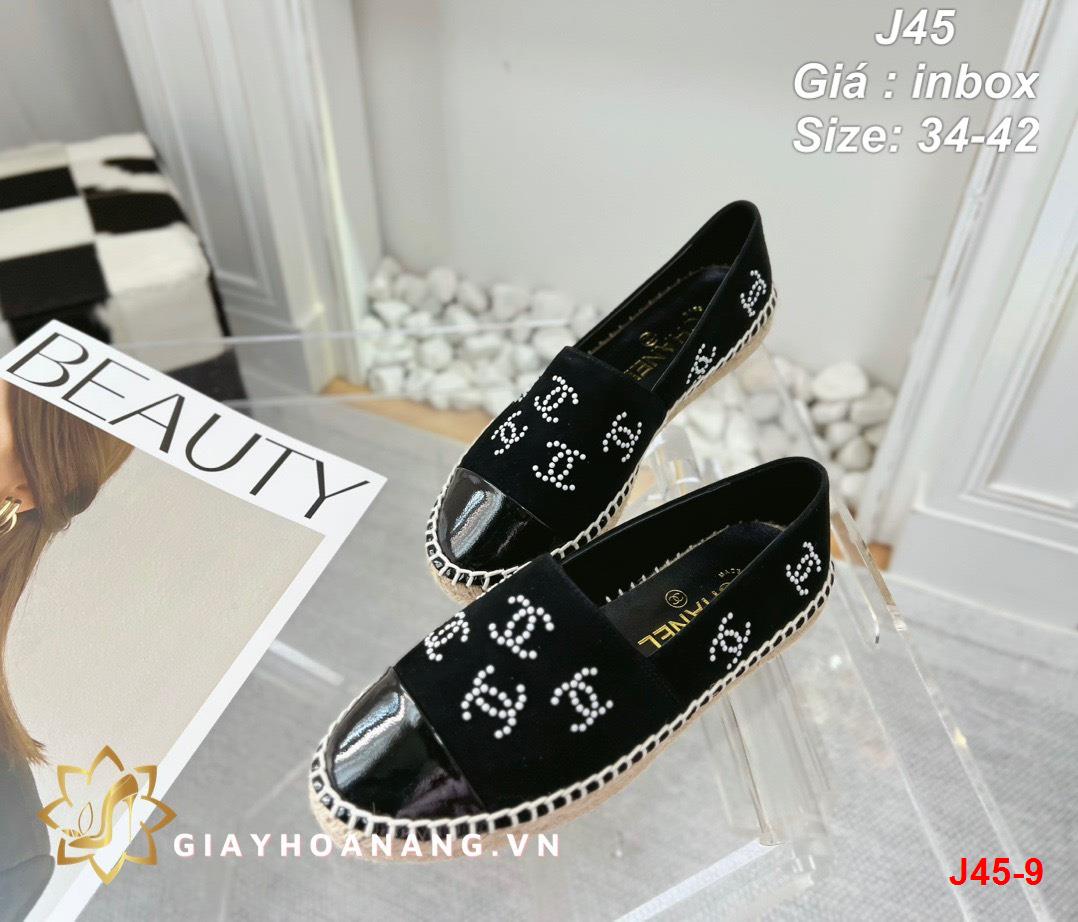 J45-9 Chanel giày lười siêu cấp