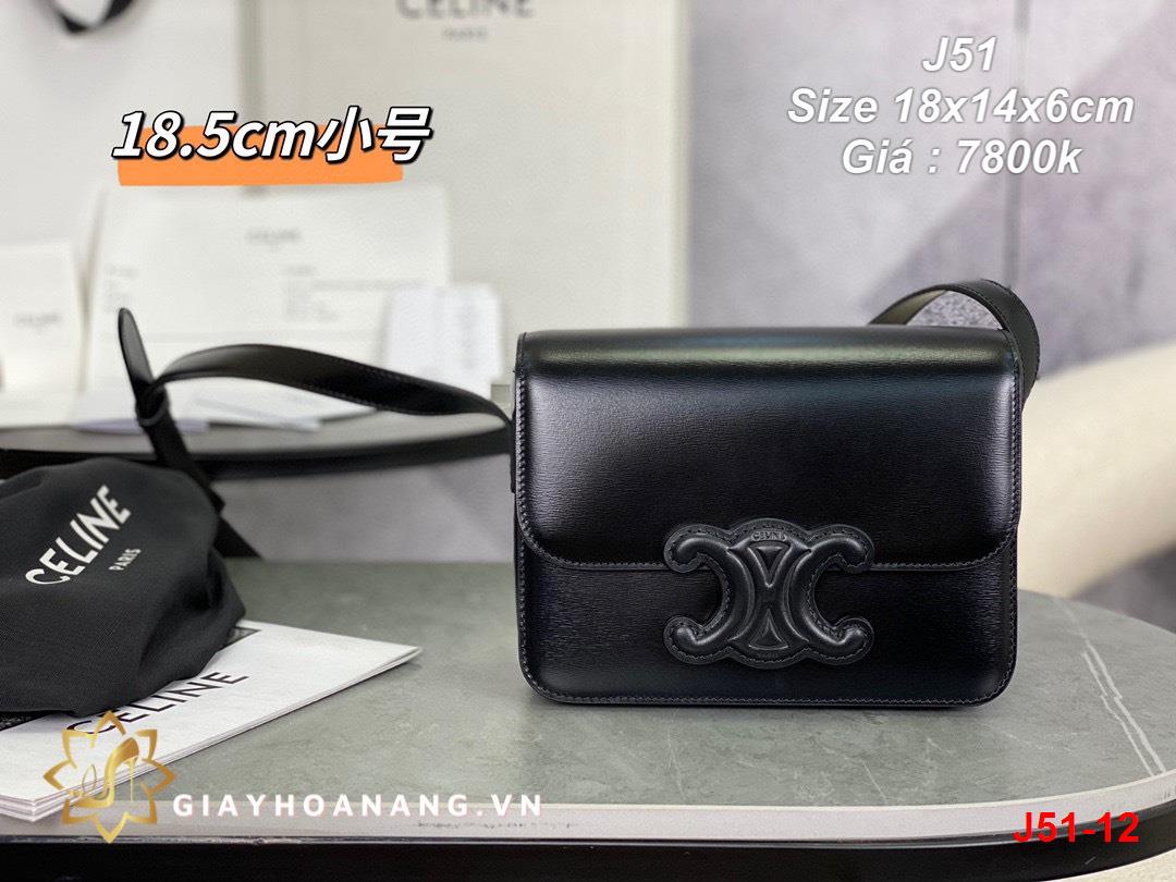 J51-12 Celine túi size 18cm siêu cấp