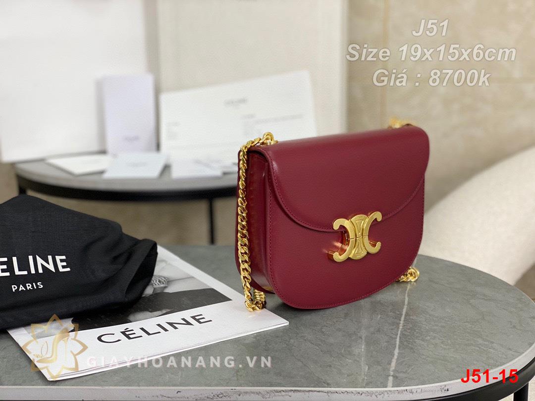 J51-15 Celine túi size 19cm siêu cấp