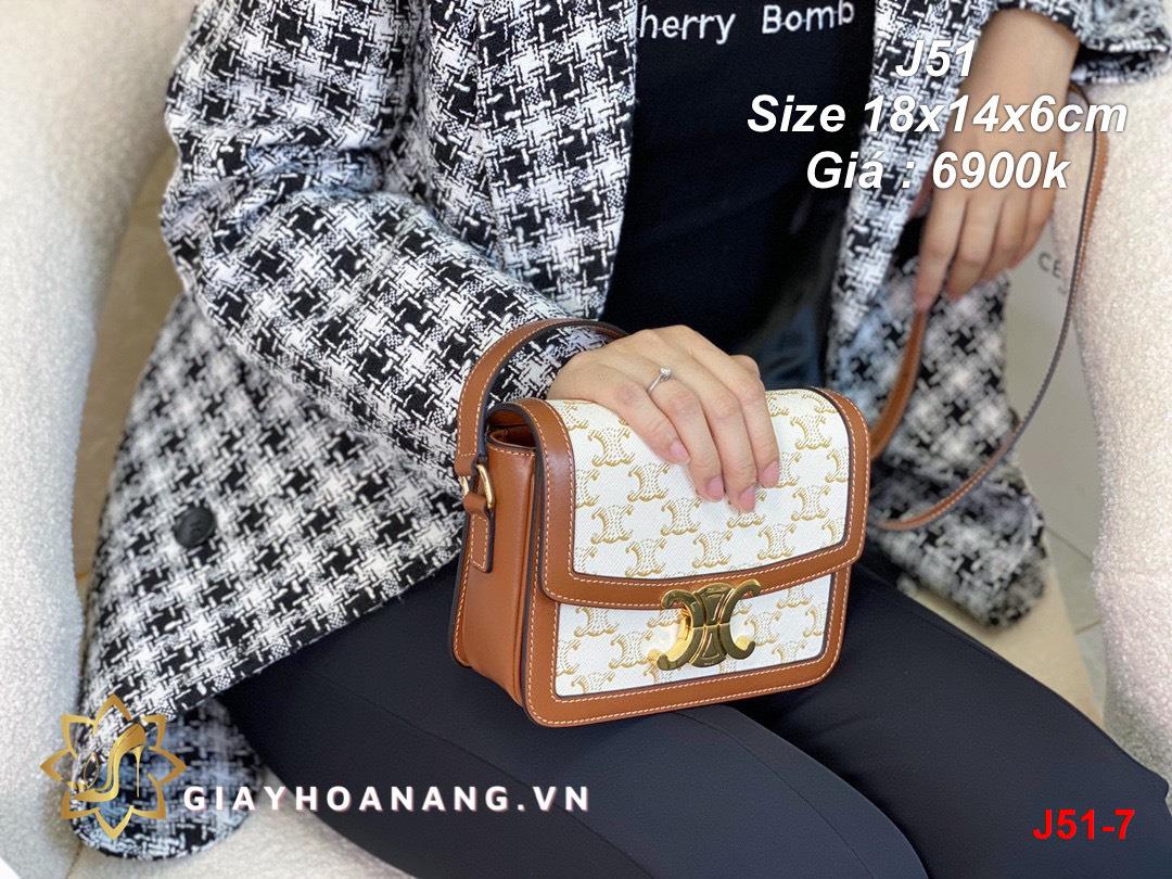 J51-7 Celine túi size 18cm siêu cấp