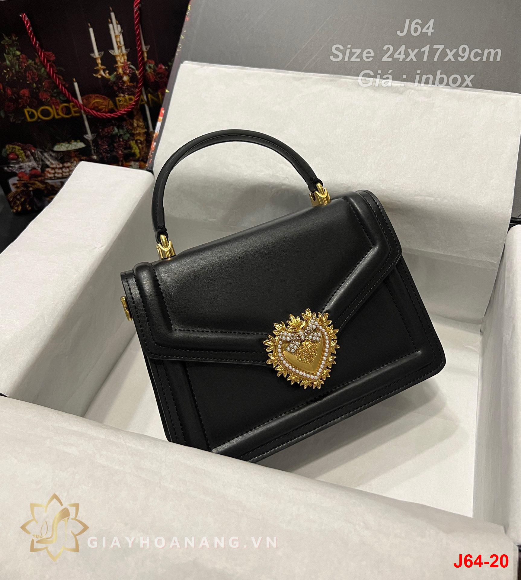 J64-20 Dolce & Gabbana túi size 24cm siêu cấp