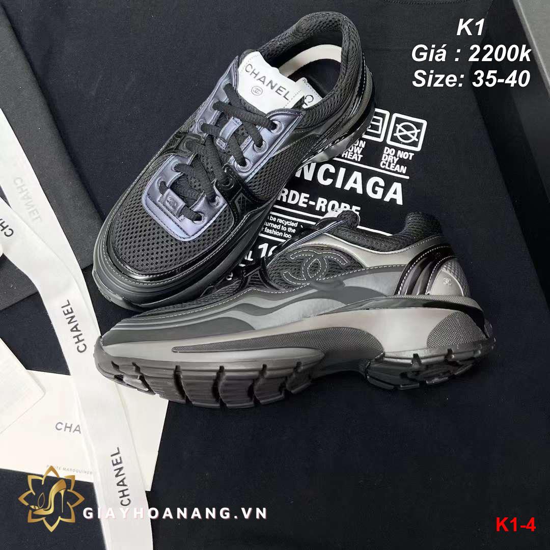 K1-4 Chanel giày thể thao siêu cấp