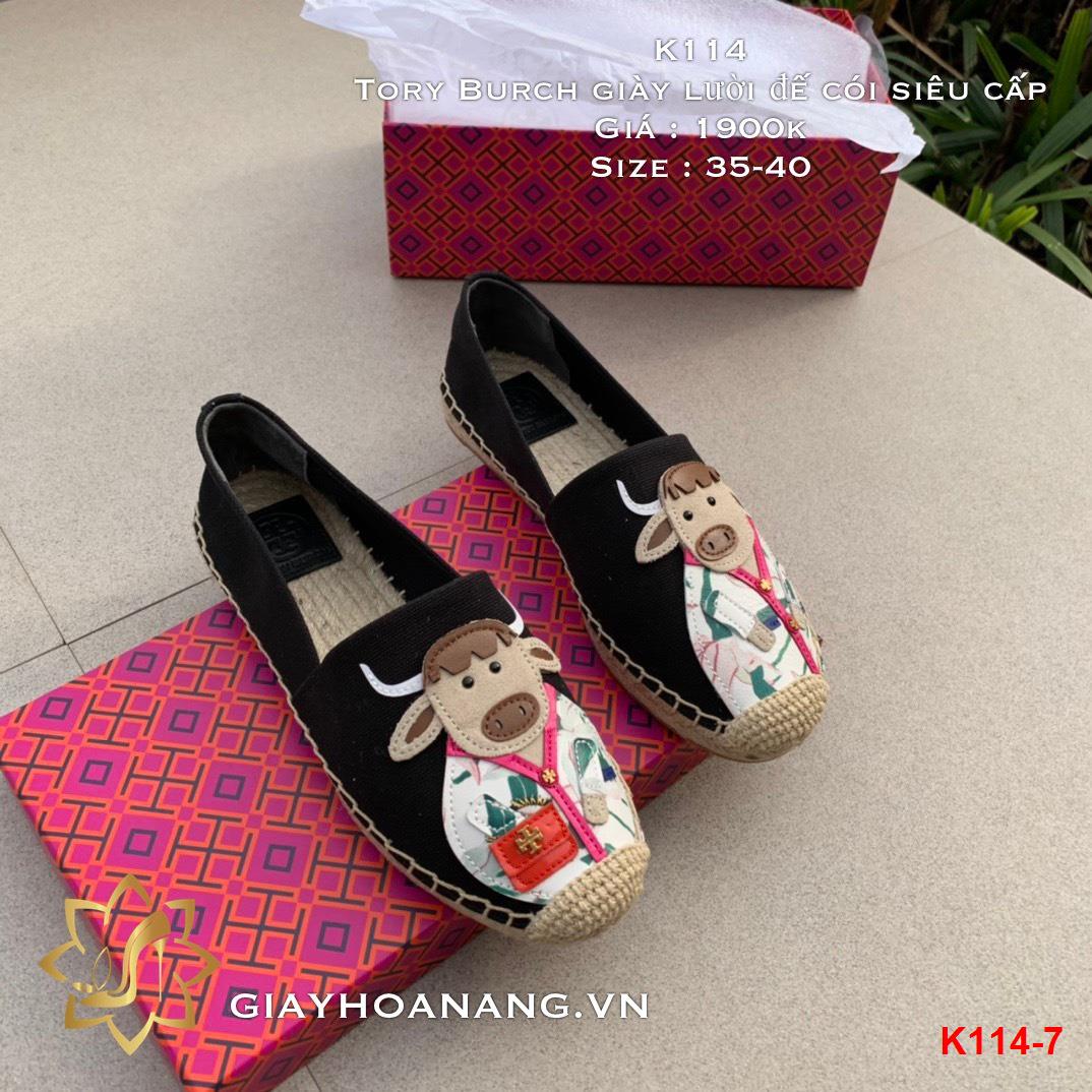 K114-7 Tory Burch giày lười đế cói siêu cấp Hoa Nắng - Chúng tôi tin vào  sức mạnh của chất lượng