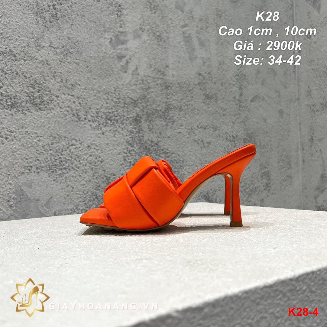 K28-4 Bottega Veneta dép cao 1cm , 10cm siêu cấp