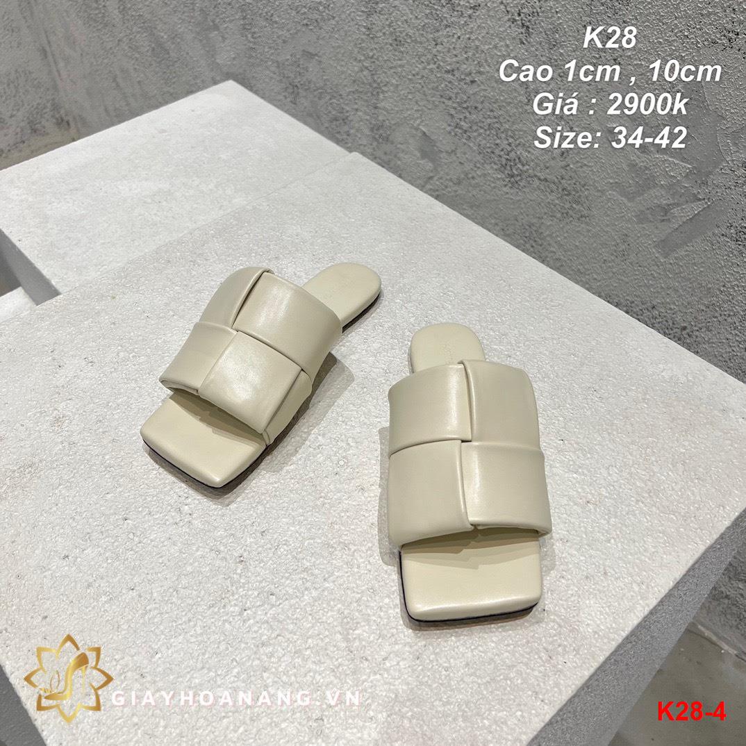 K28-4 Bottega Veneta dép cao 1cm , 10cm siêu cấp