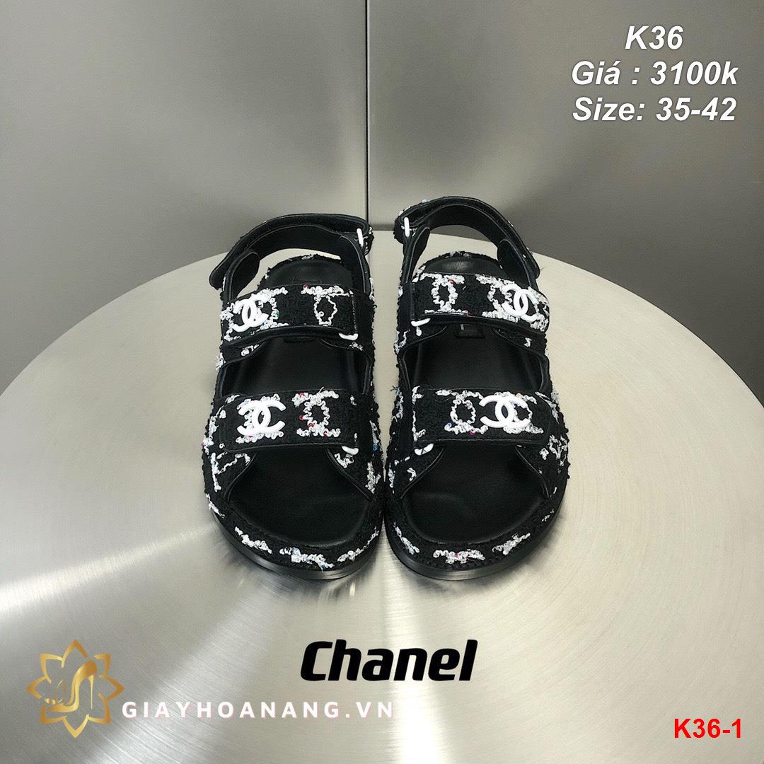 K36-1 Chanel sandal siêu cấp