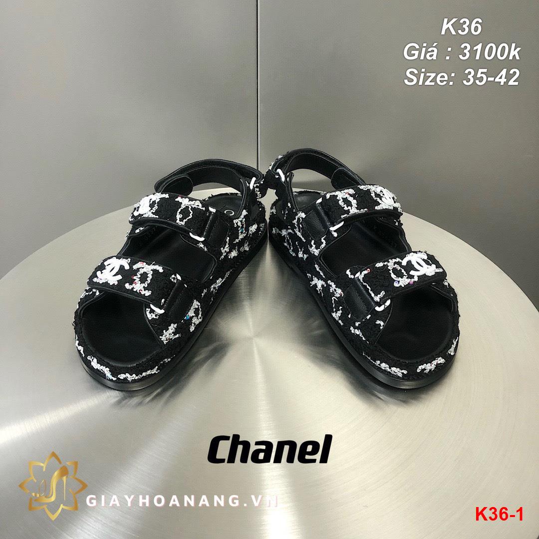 K36-1 Chanel sandal siêu cấp