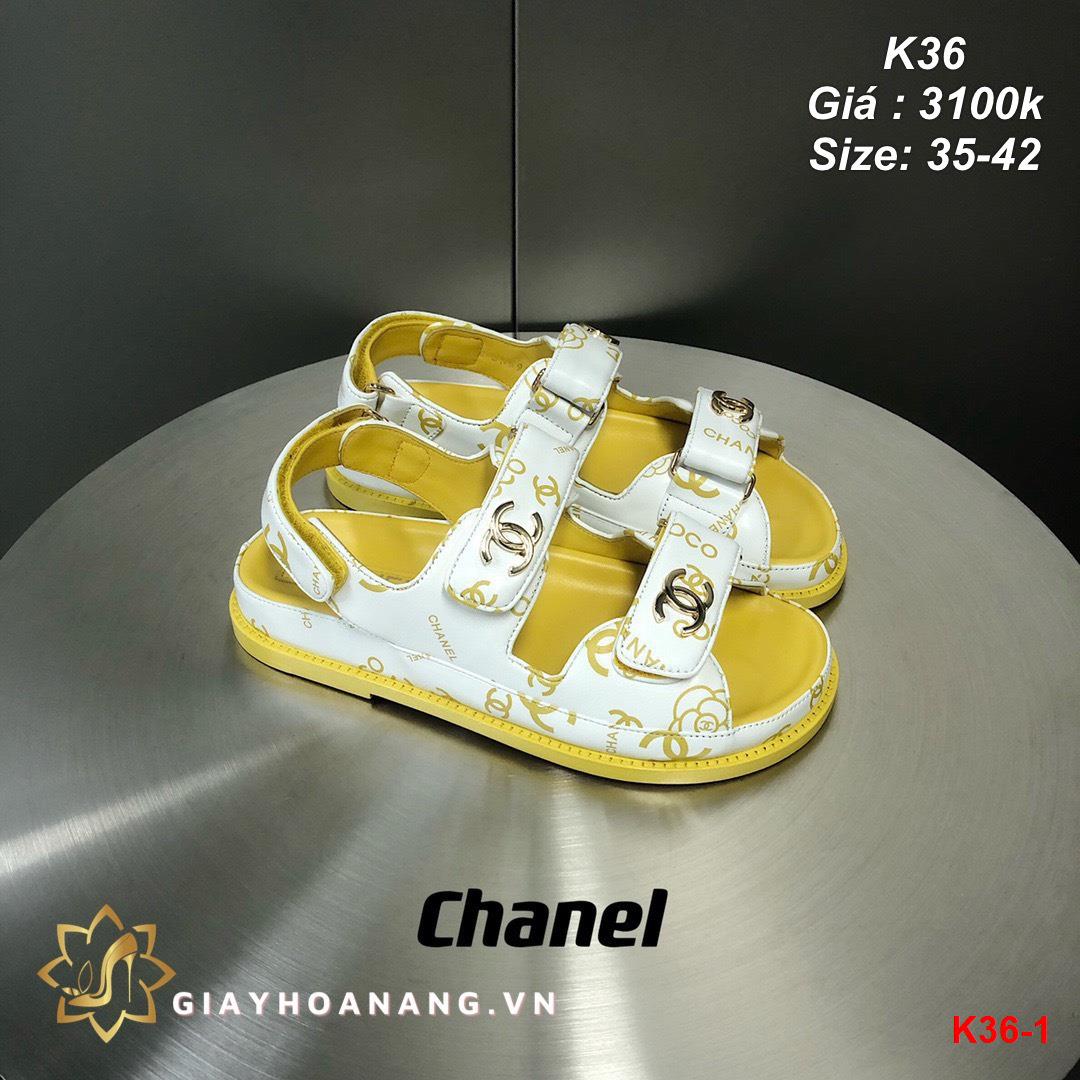 K36-1 Chanel sandal siêu cấp