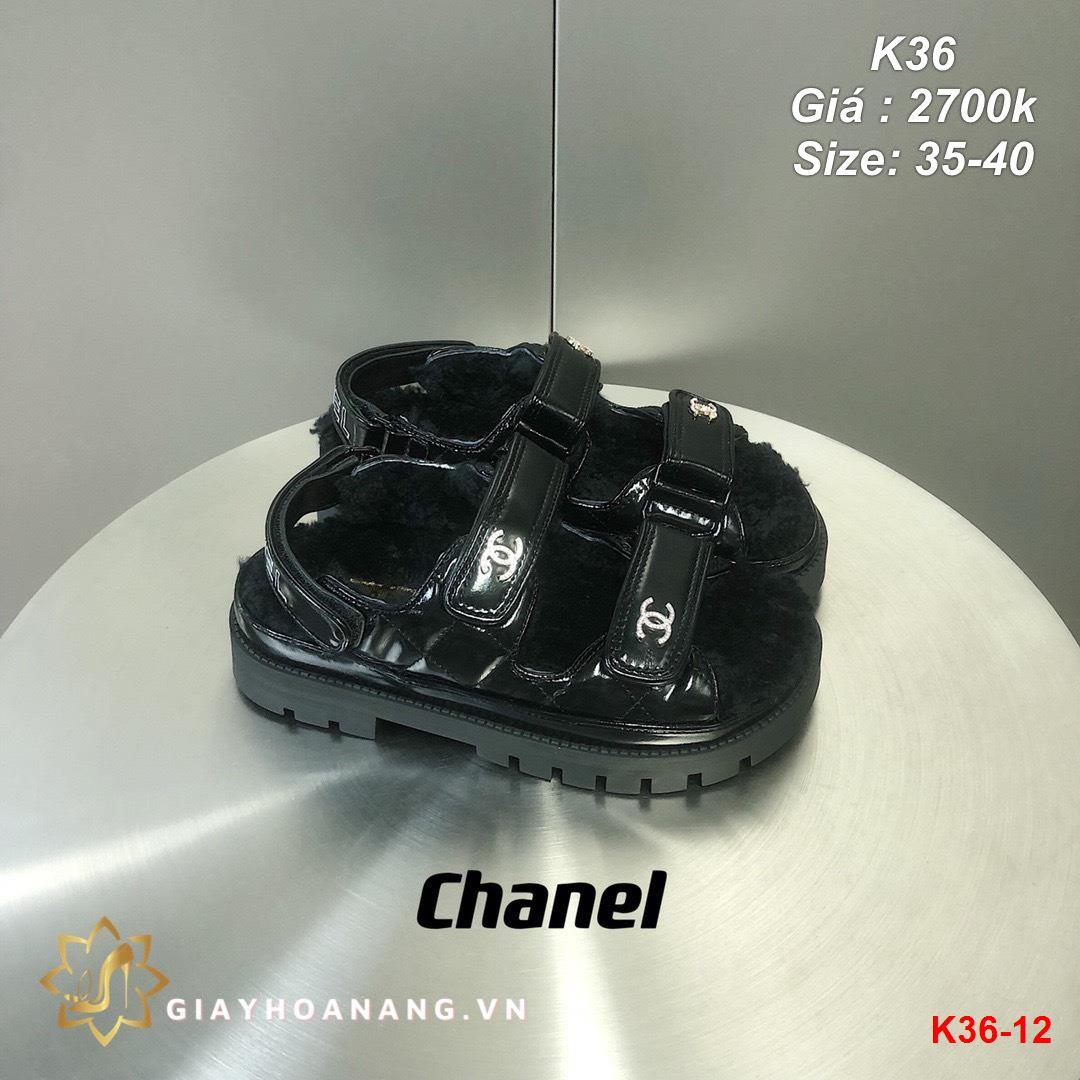 K36-12 Chanel sandal siêu cấp