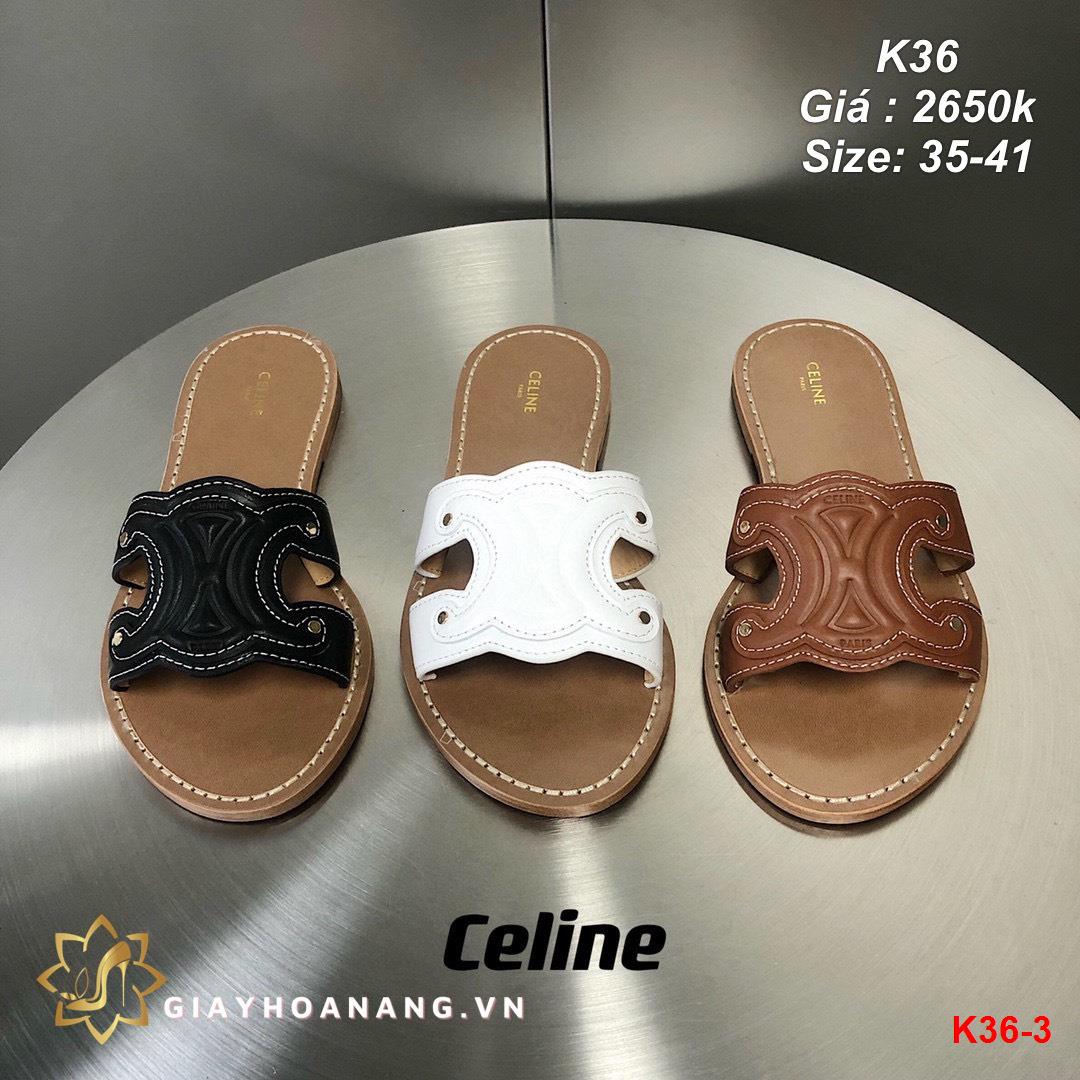 K36-3 Celine dép siêu cấp