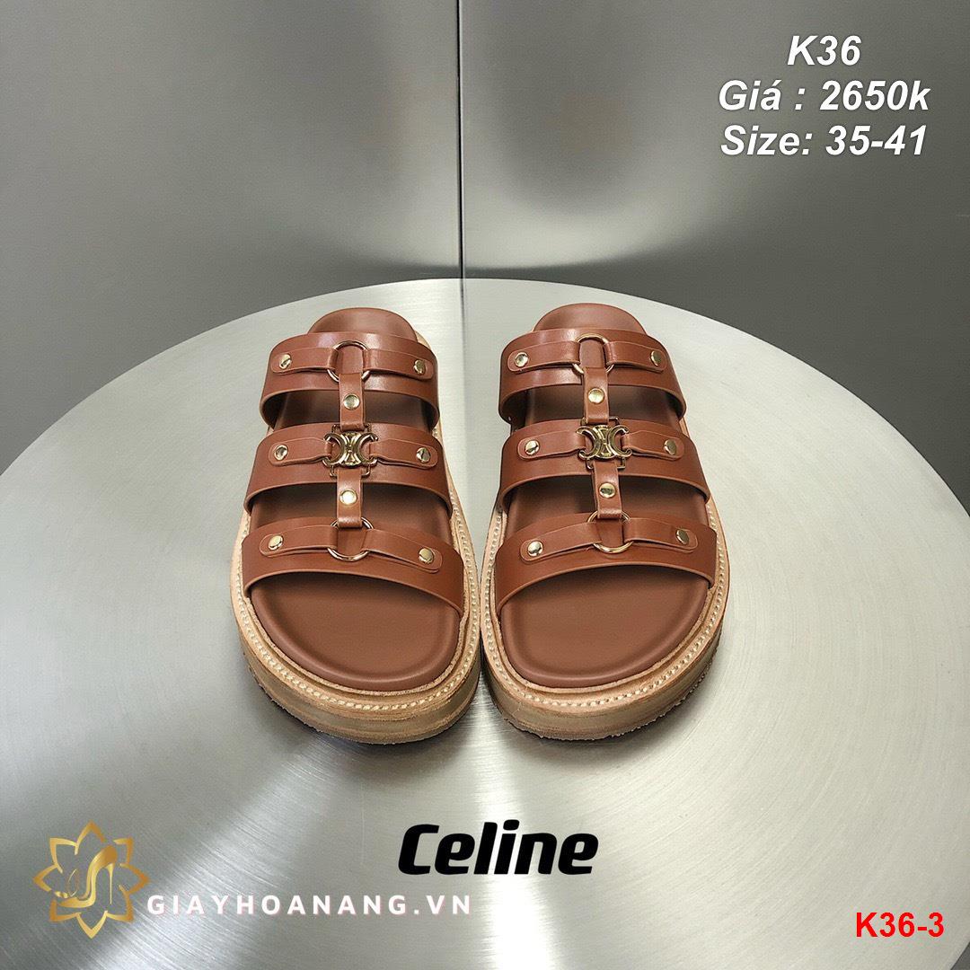 K36-3 Celine dép siêu cấp