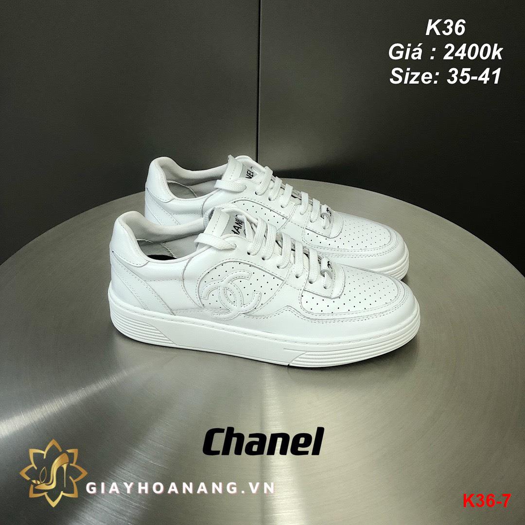 K36-7 Chanel giày thể thao siêu cấp